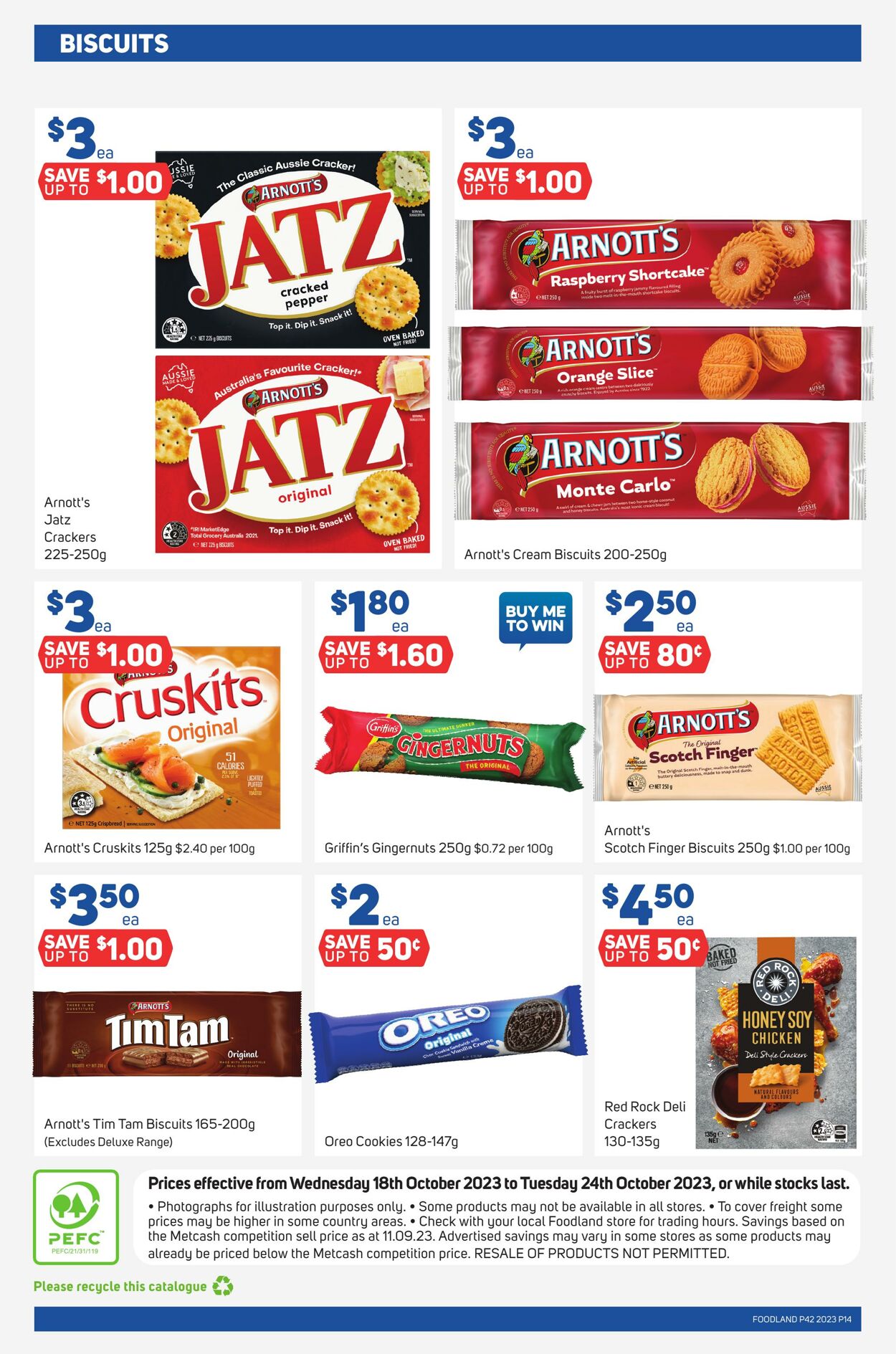 Catalogue Foodland 18.10.2023 - 24.10.2023