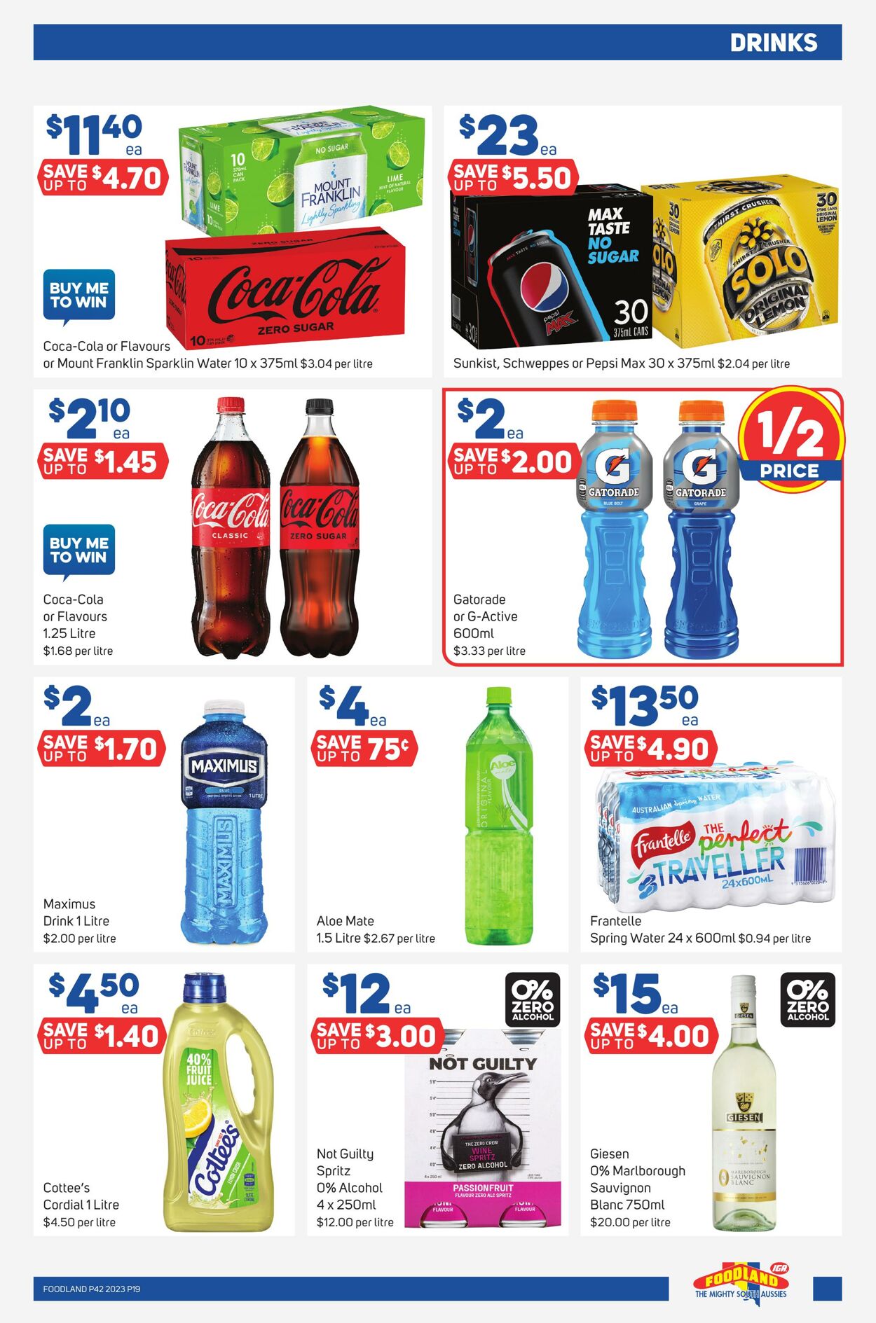 Catalogue Foodland 18.10.2023 - 24.10.2023
