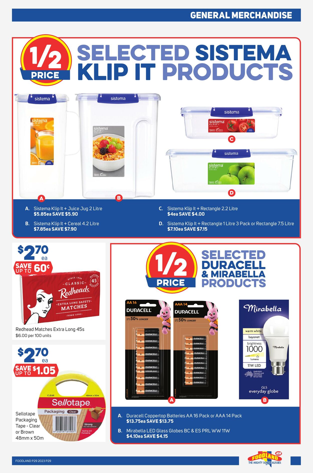 Catalogue Foodland 19.07.2023 - 25.07.2023