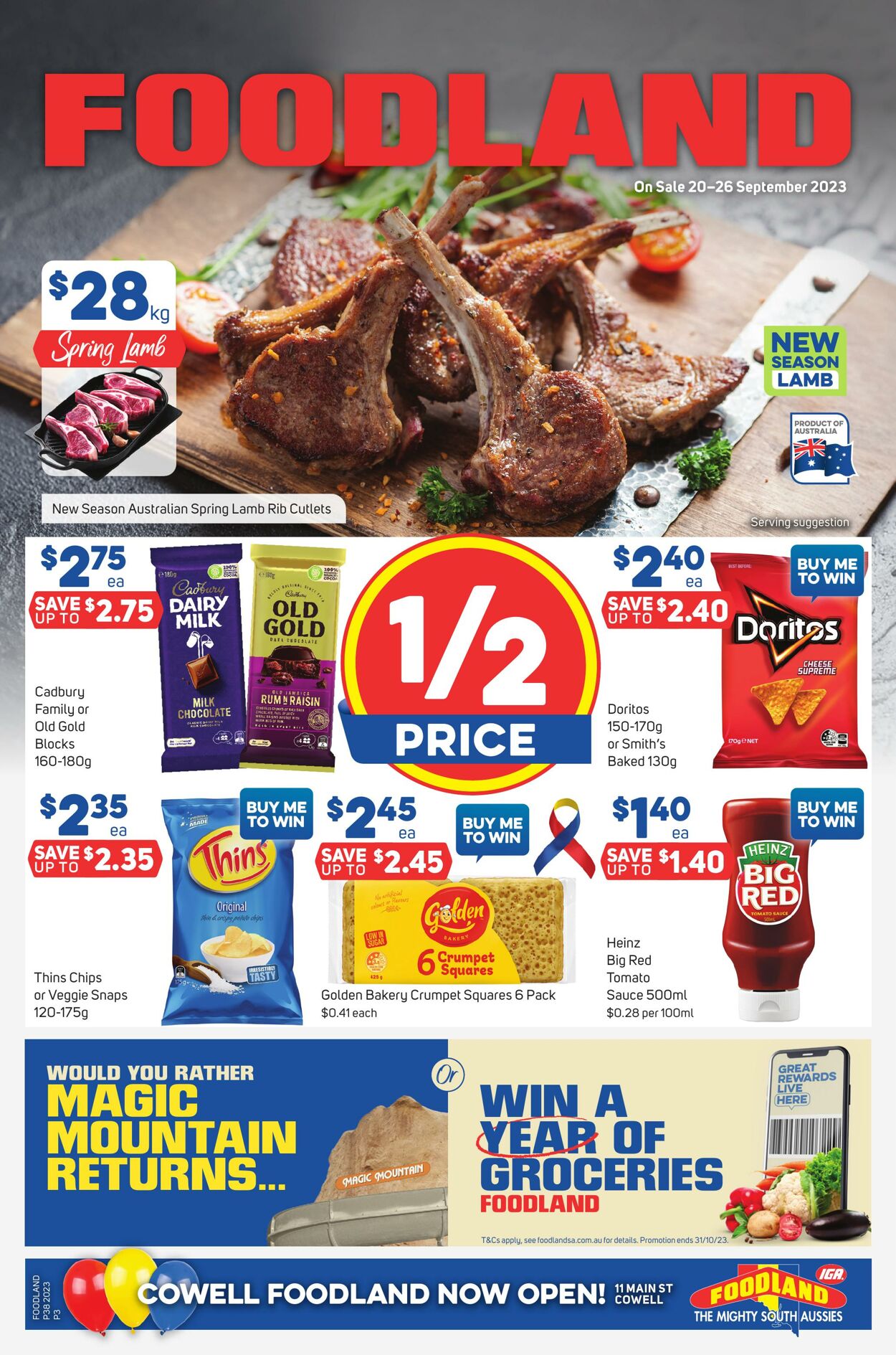 Catalogue Foodland 20.09.2023 - 26.09.2023