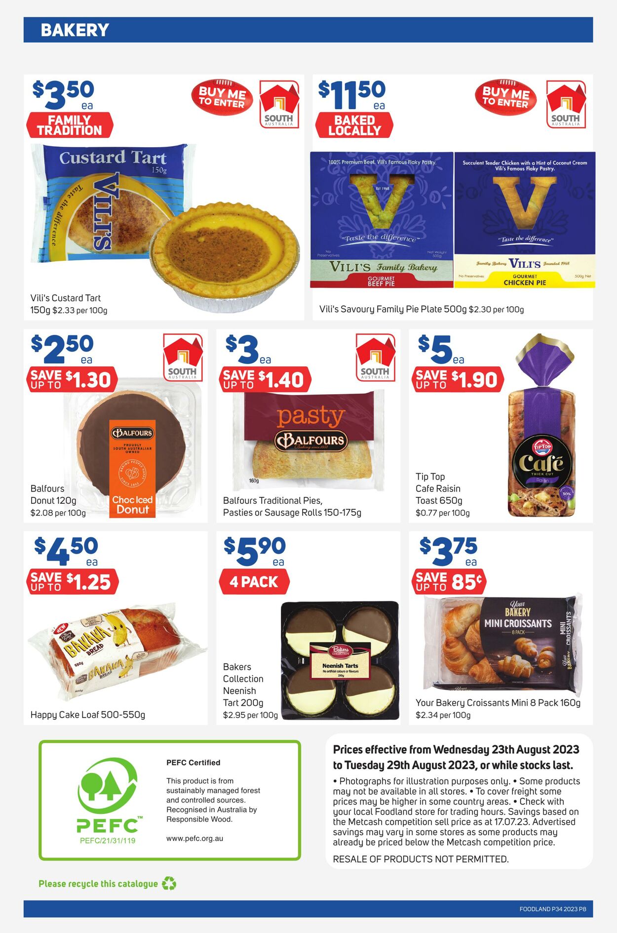 Catalogue Foodland 23.08.2023 - 29.08.2023