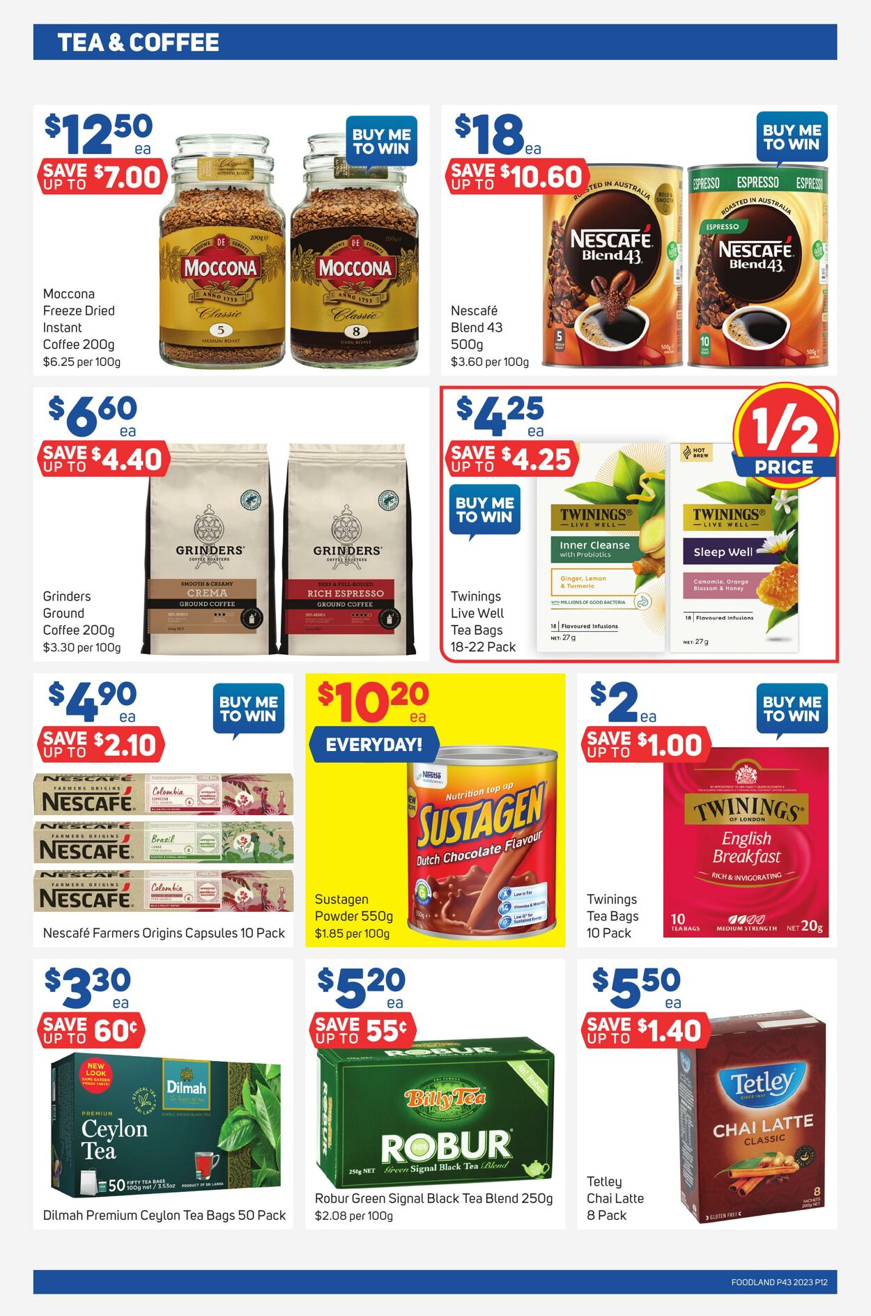 Catalogue Foodland 25.10.2023 - 31.10.2023