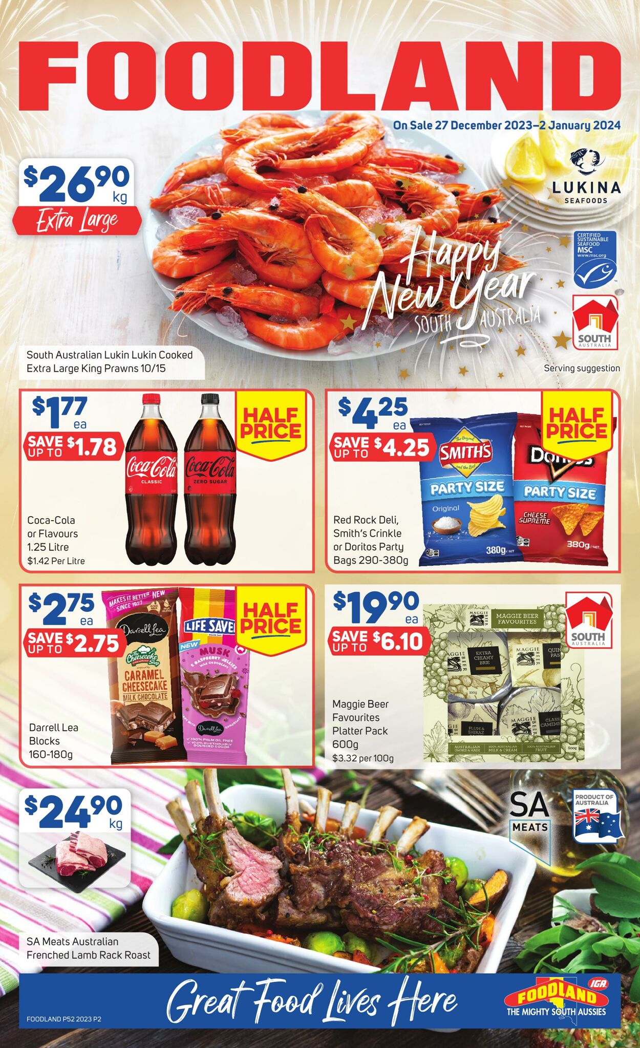 Catalogue Foodland 27.12.2023 - 02.01.2024