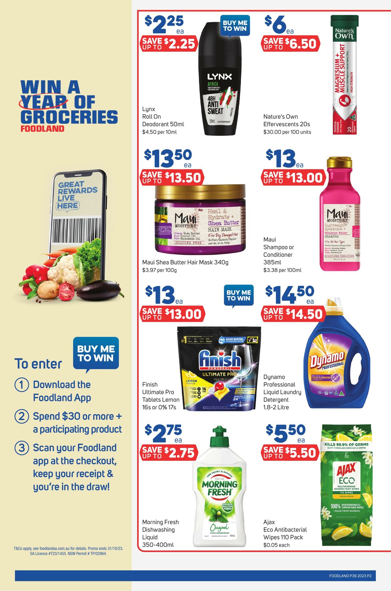 Catalogue Foodland 27.09.2023 - 03.10.2023