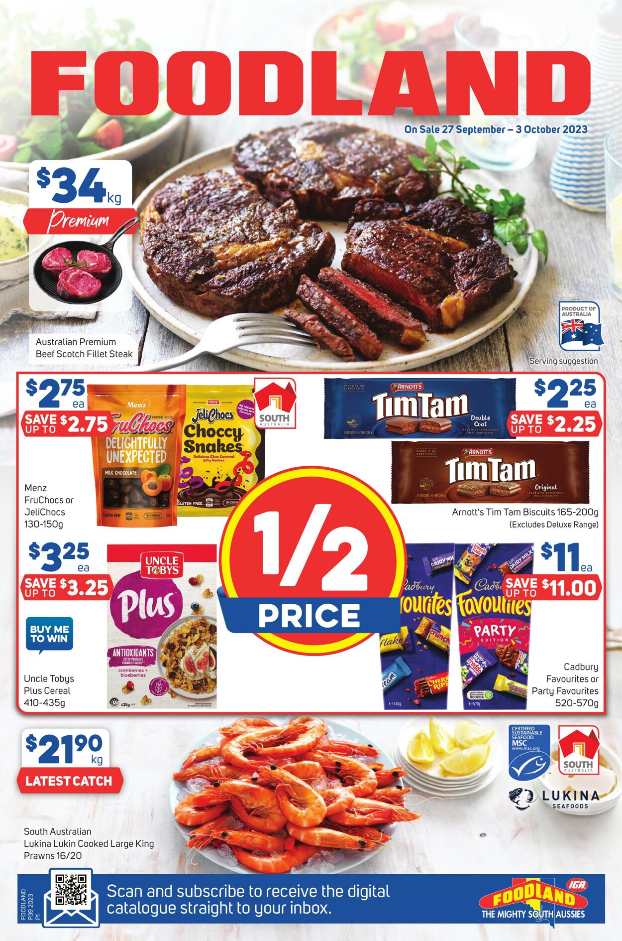 Catalogue Foodland 27.09.2023 - 03.10.2023