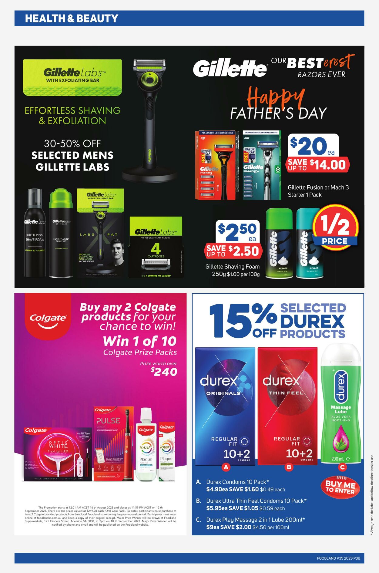 Catalogue Foodland 30.08.2023 - 05.09.2023