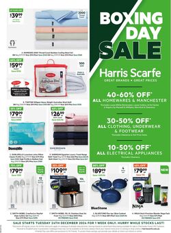 Catalogue Harris Scarfe 10.12.2024 - 19.12.2024