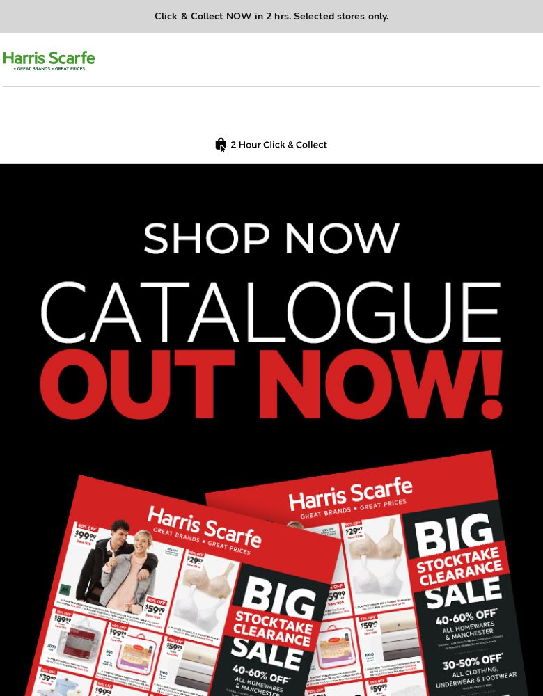 Catalogue Harris Scarfe 11.07.2022-20.07.2022