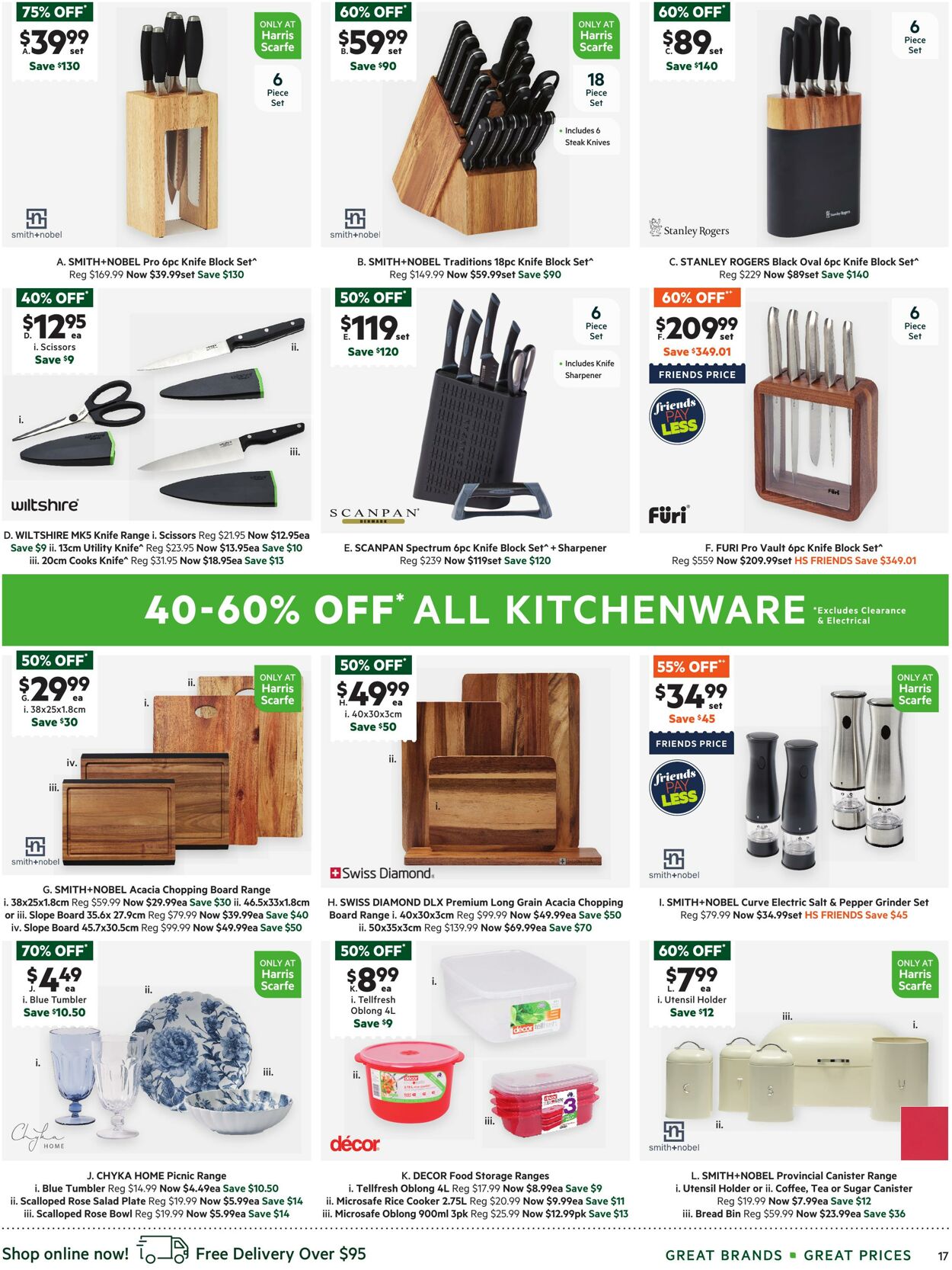 Catalogue Harris Scarfe 13.01.2024 - 02.02.2024