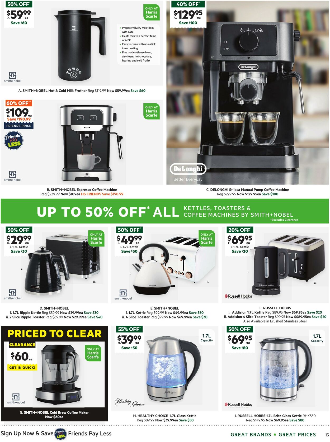 Catalogue Harris Scarfe 13.01.2024 - 02.02.2024