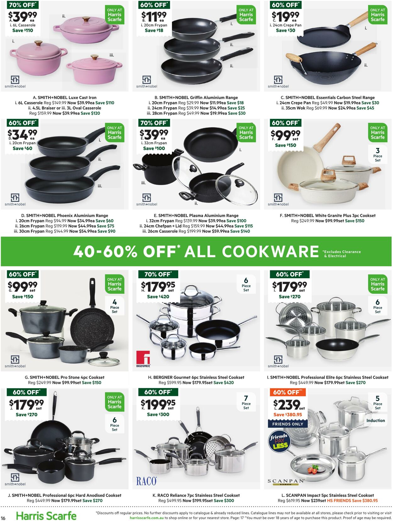 Catalogue Harris Scarfe 13.01.2024 - 02.02.2024