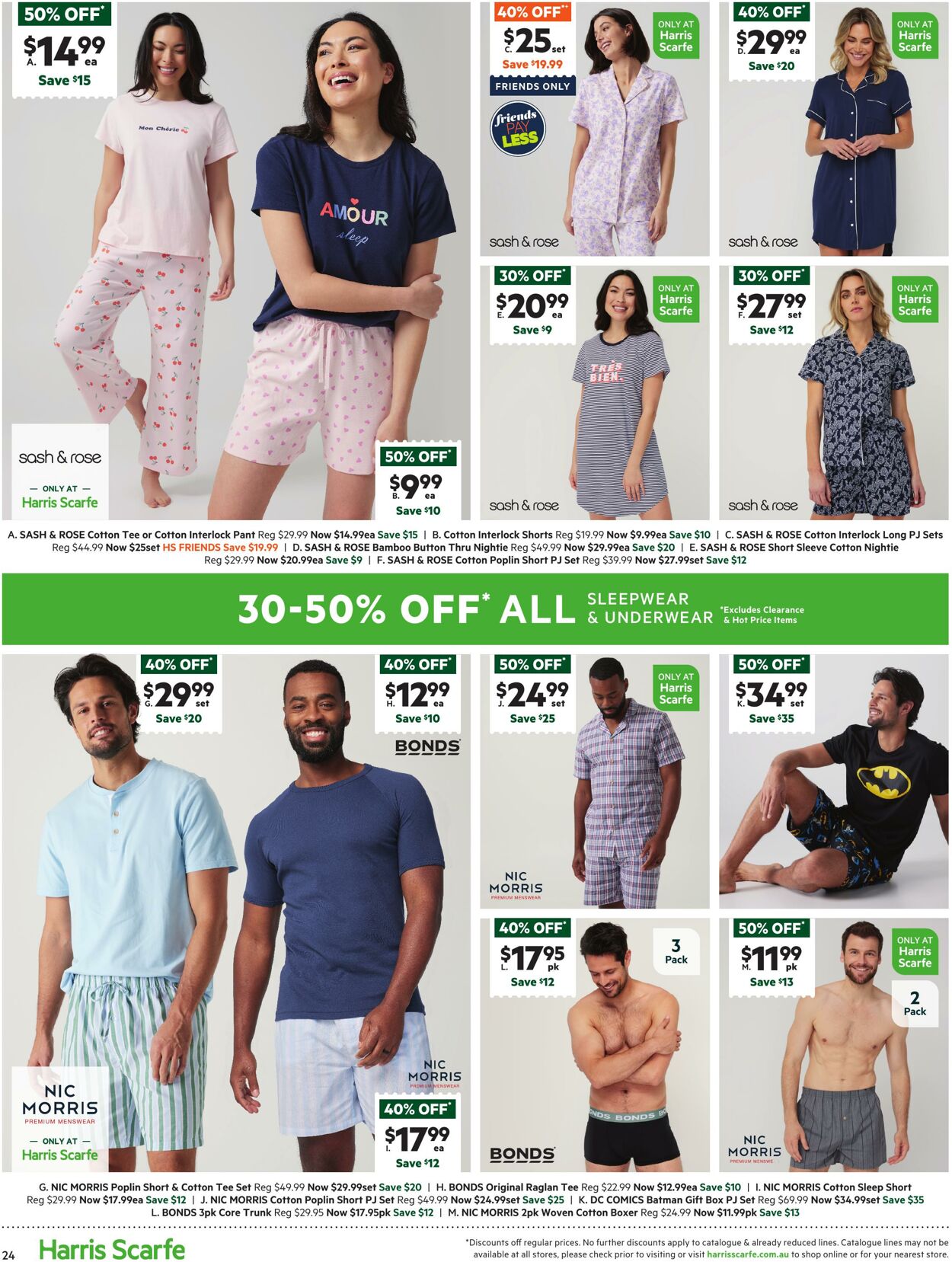 Catalogue Harris Scarfe 13.01.2024 - 02.02.2024