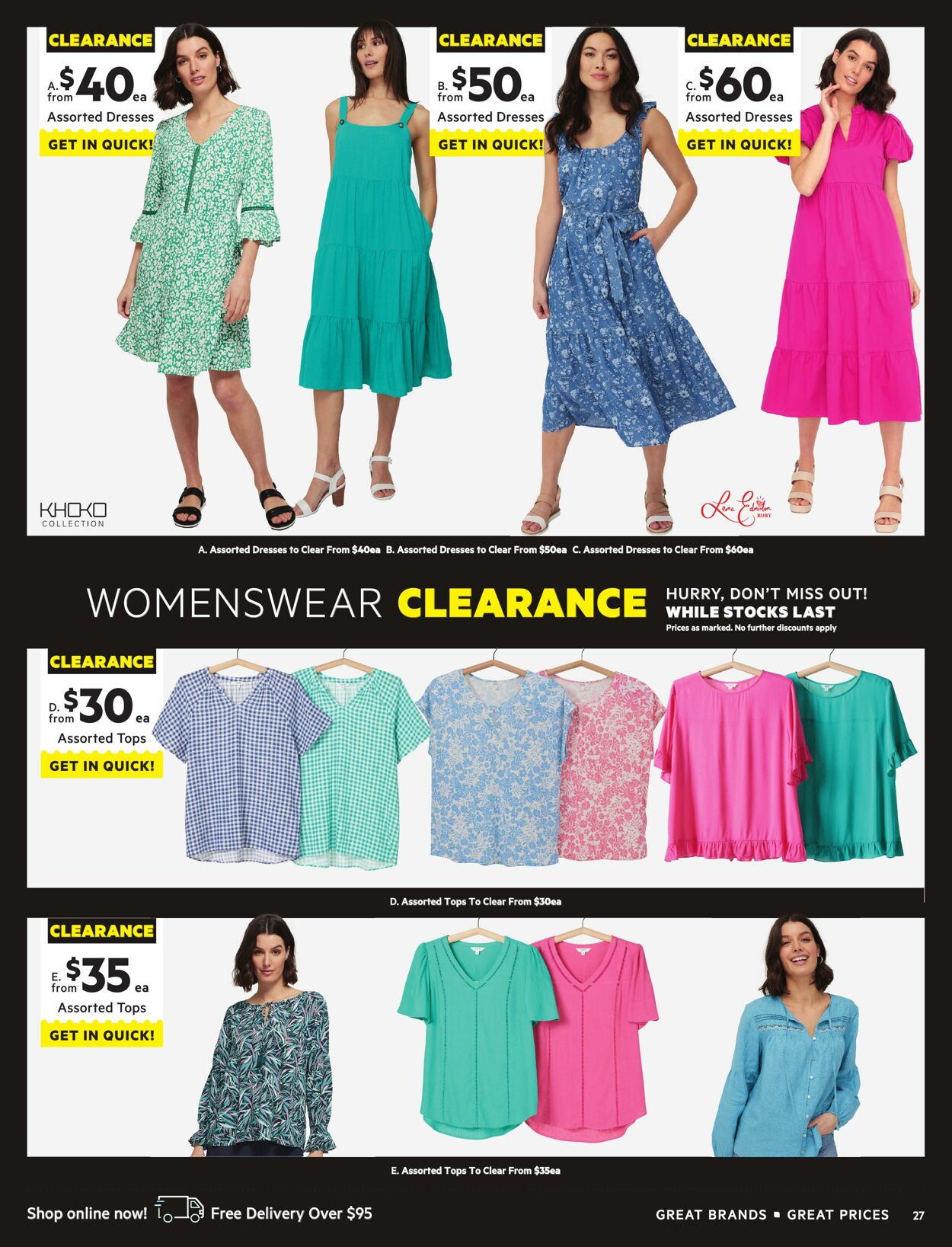 Catalogue Harris Scarfe 13.01.2024 - 02.02.2024