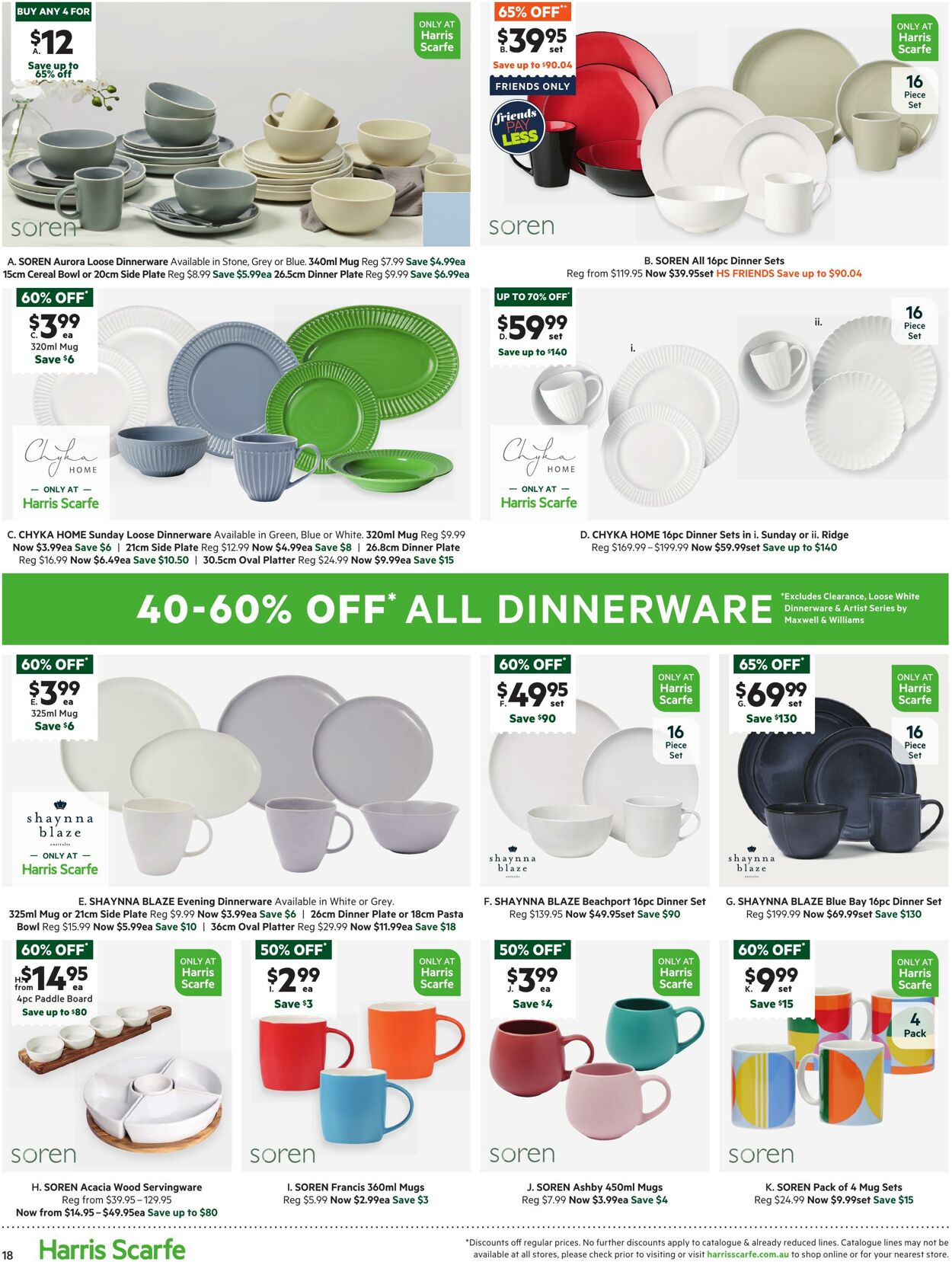 Catalogue Harris Scarfe 13.01.2024 - 02.02.2024