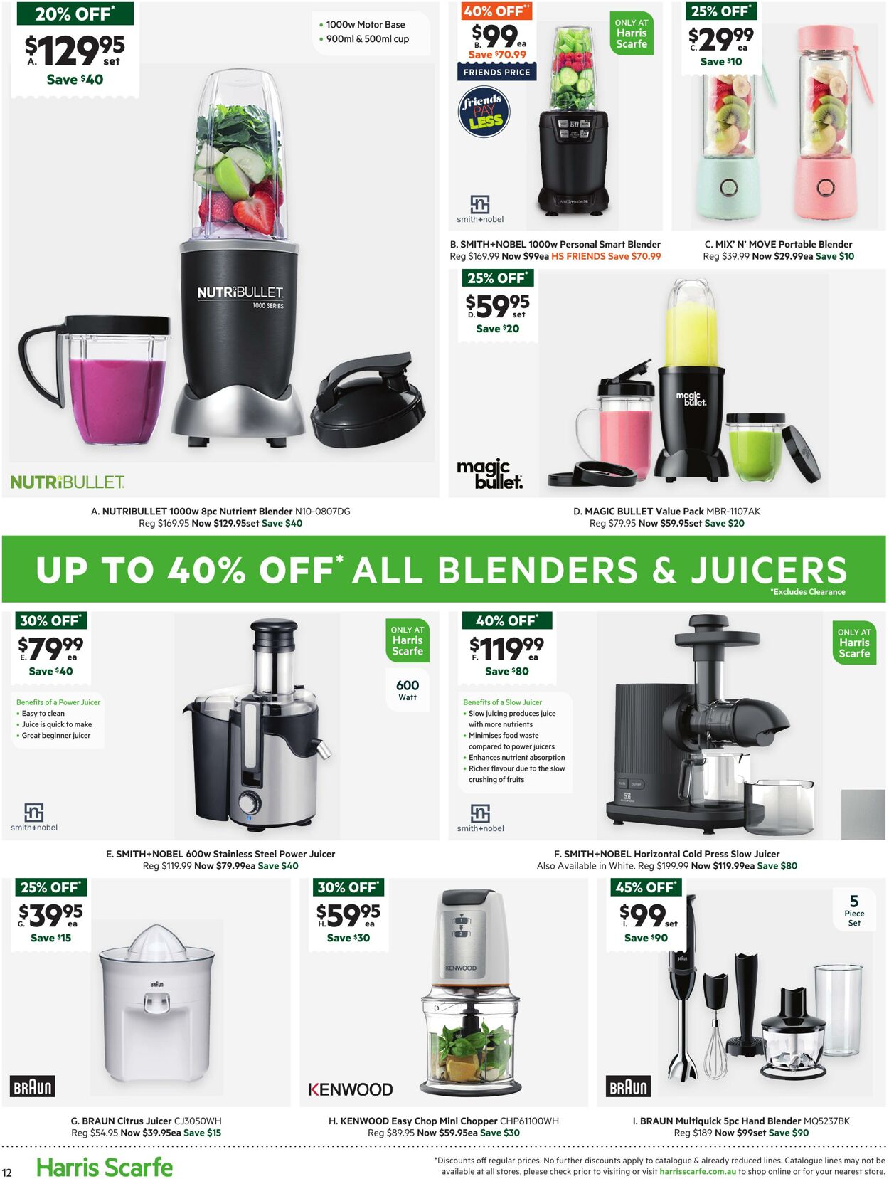 Catalogue Harris Scarfe 13.01.2024 - 02.02.2024