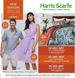 Catalogue Harris Scarfe 15.10.2022-28.10.2022