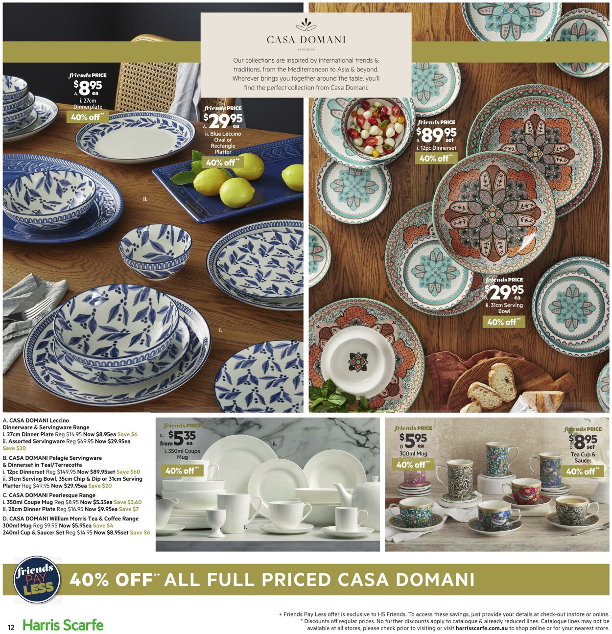 Catalogue Harris Scarfe 19.04.2023 - 26.04.2023