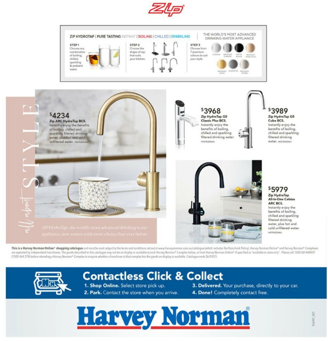 Catalogue Harvey Norman 27.08.2021 - 26.09.2021