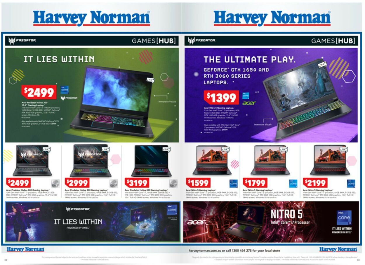 Catalogue Harvey Norman 24.09.2021 - 08.10.2021