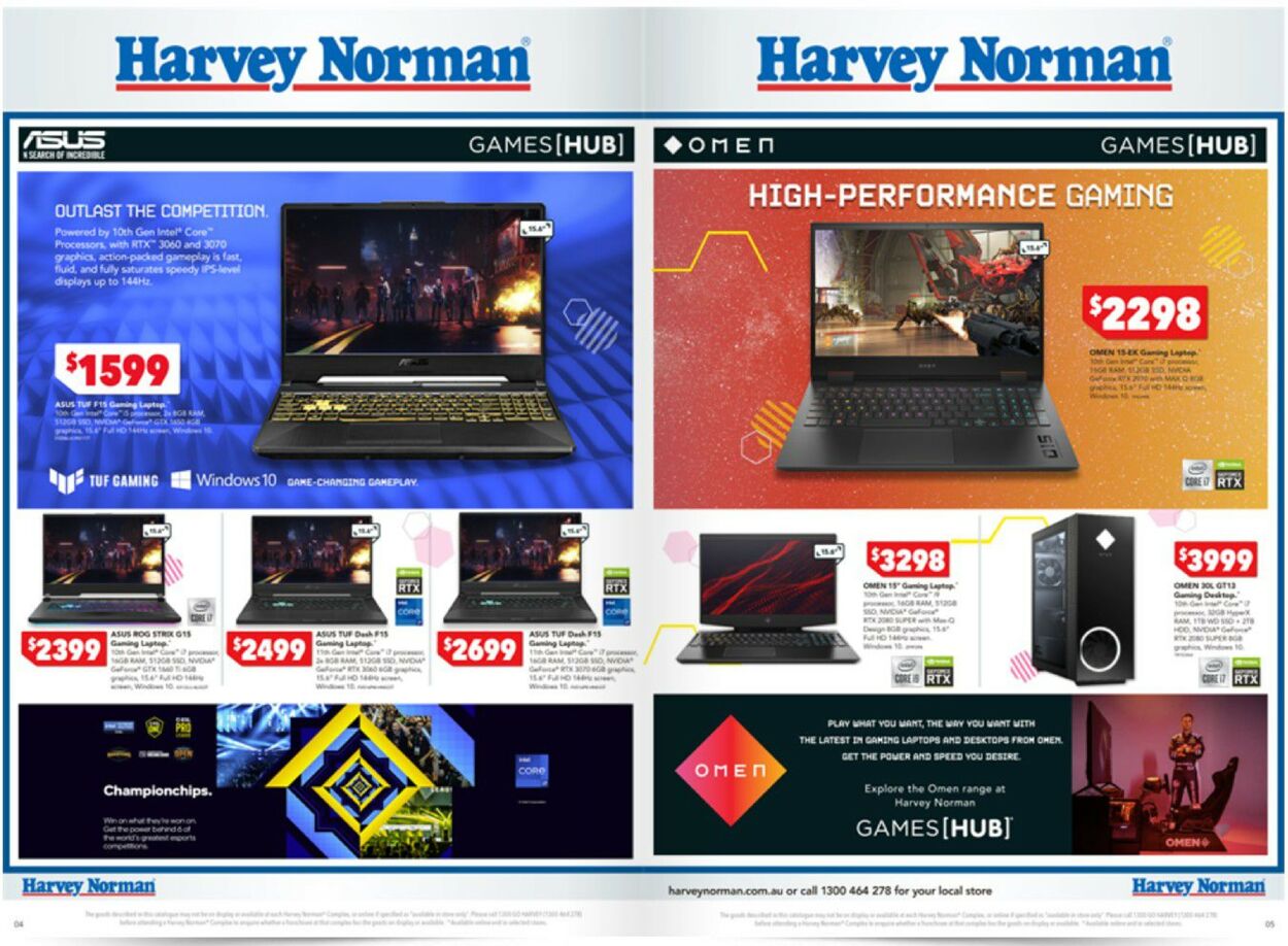 Catalogue Harvey Norman 24.09.2021 - 08.10.2021