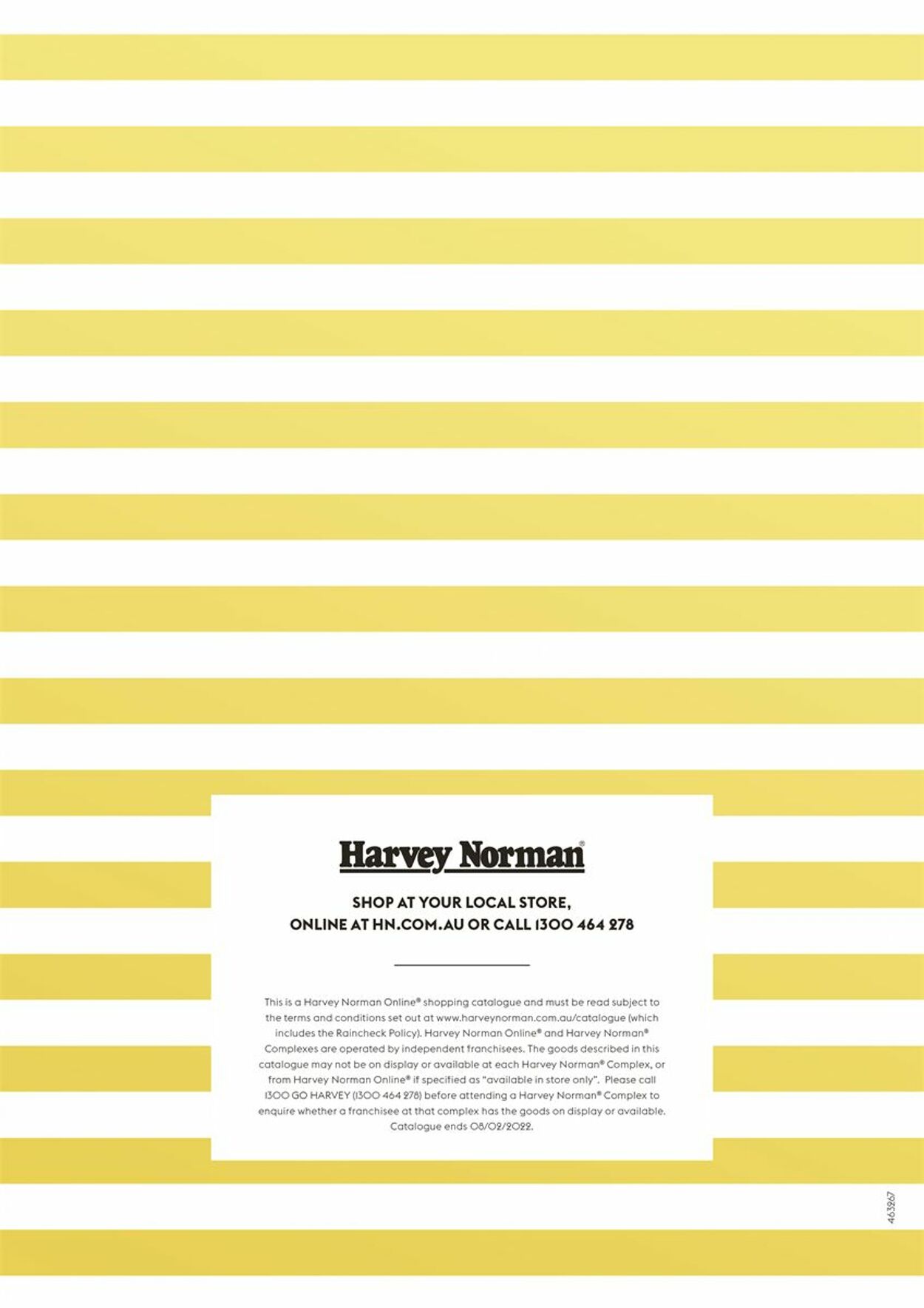 Catalogue Harvey Norman 26.10.2021 - 08.02.2022