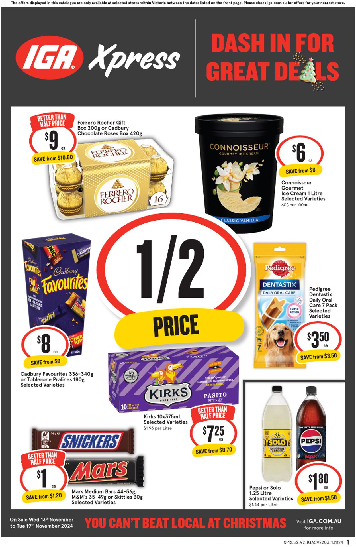 Catalogue Iga - Albury - This Week’s Catalogue Specials at IGA Supermarkets 13 Nov, 2024 - 19 Nov, 2024