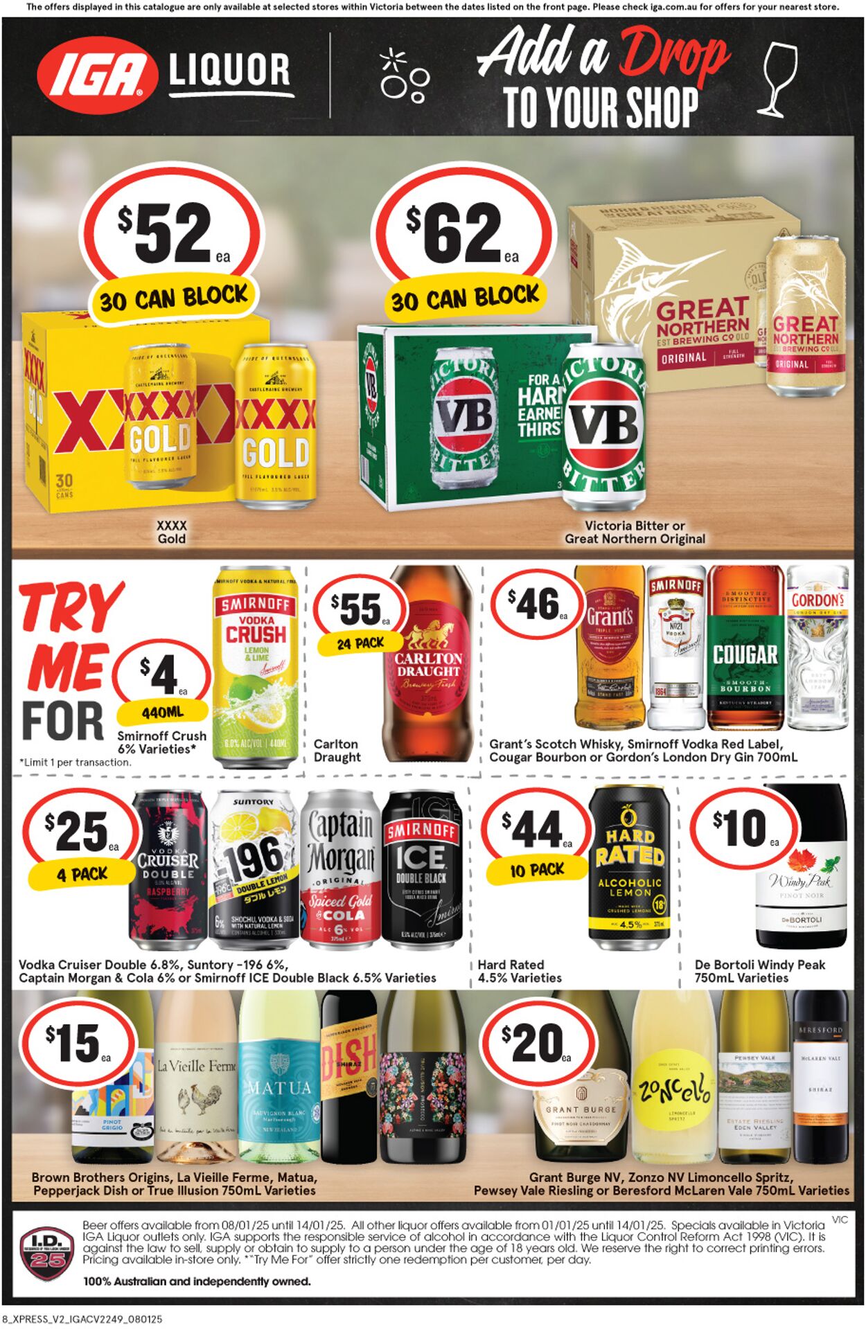 Catalogue Iga 08.01.2025 - 14.01.2025