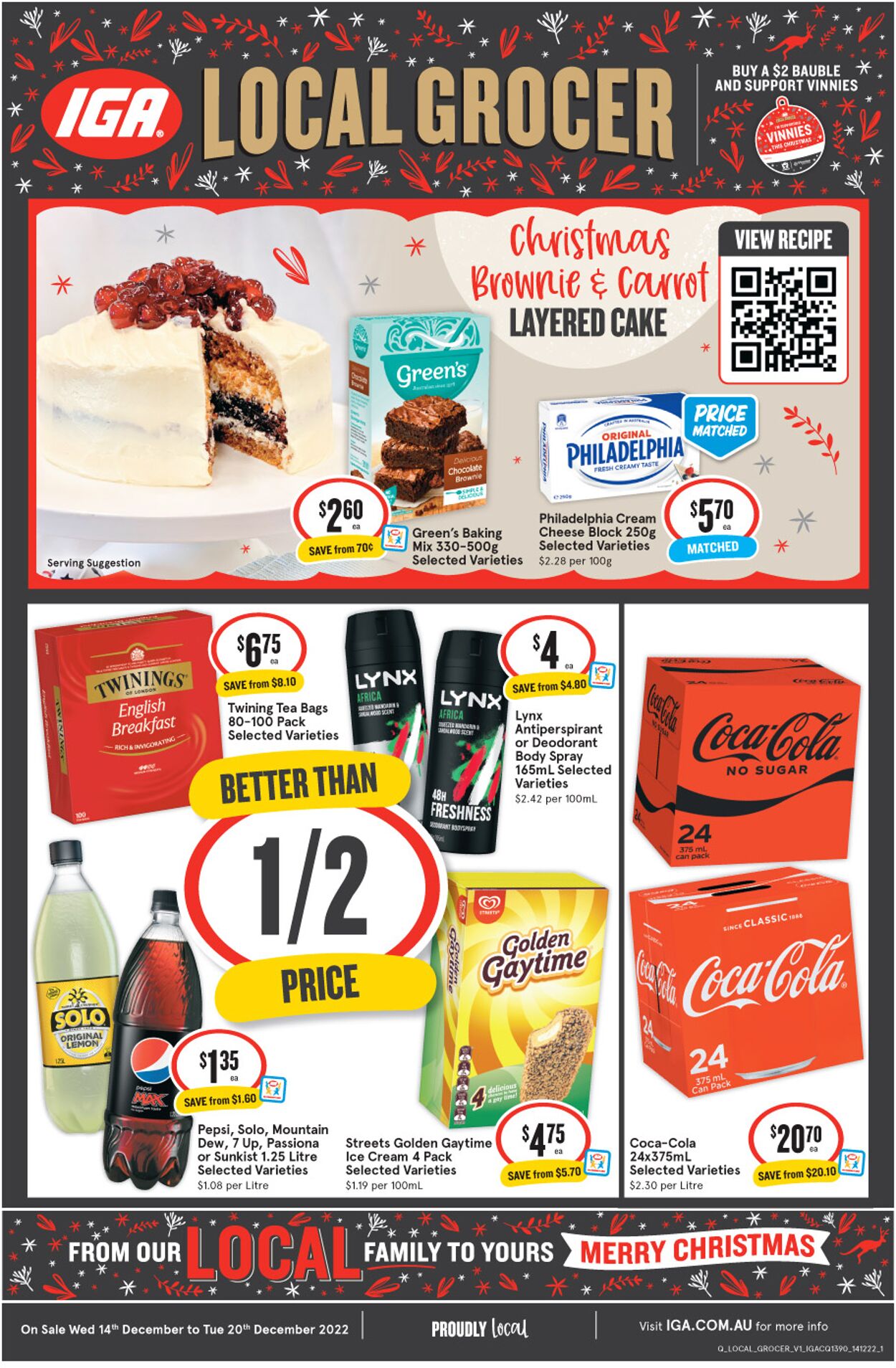 Catalogue Iga 14.12.2022 - 20.12.2022