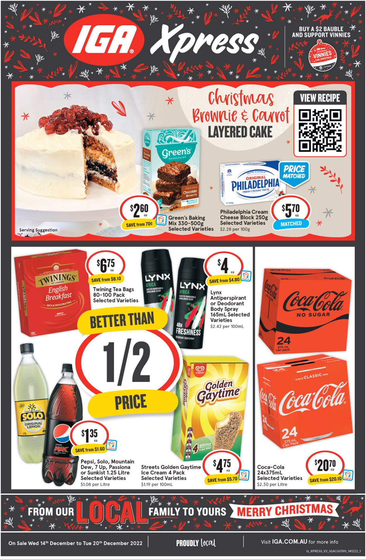 Catalogue Iga 14.12.2022 - 20.12.2022