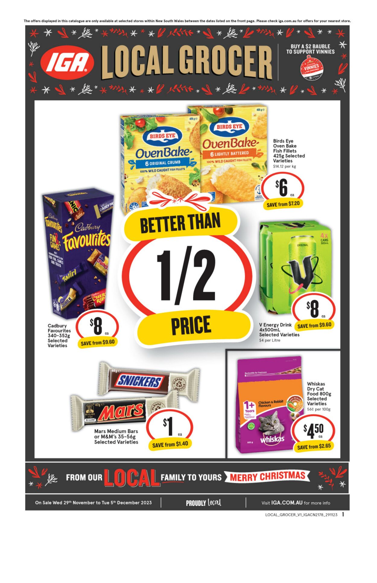 Catalogue Iga 29.11.2023 - 05.12.2023