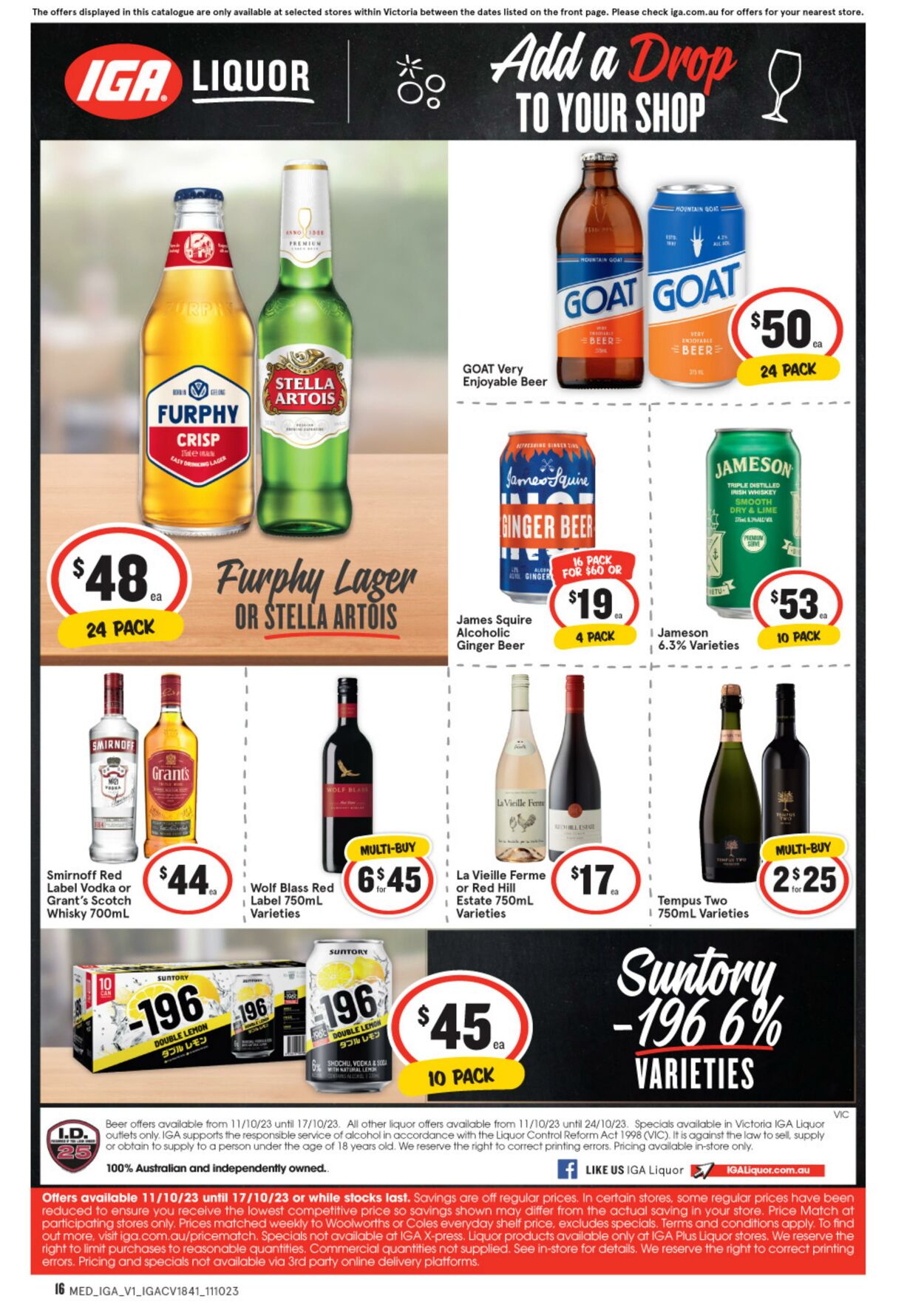 Catalogue Iga 11.10.2023 - 17.10.2023