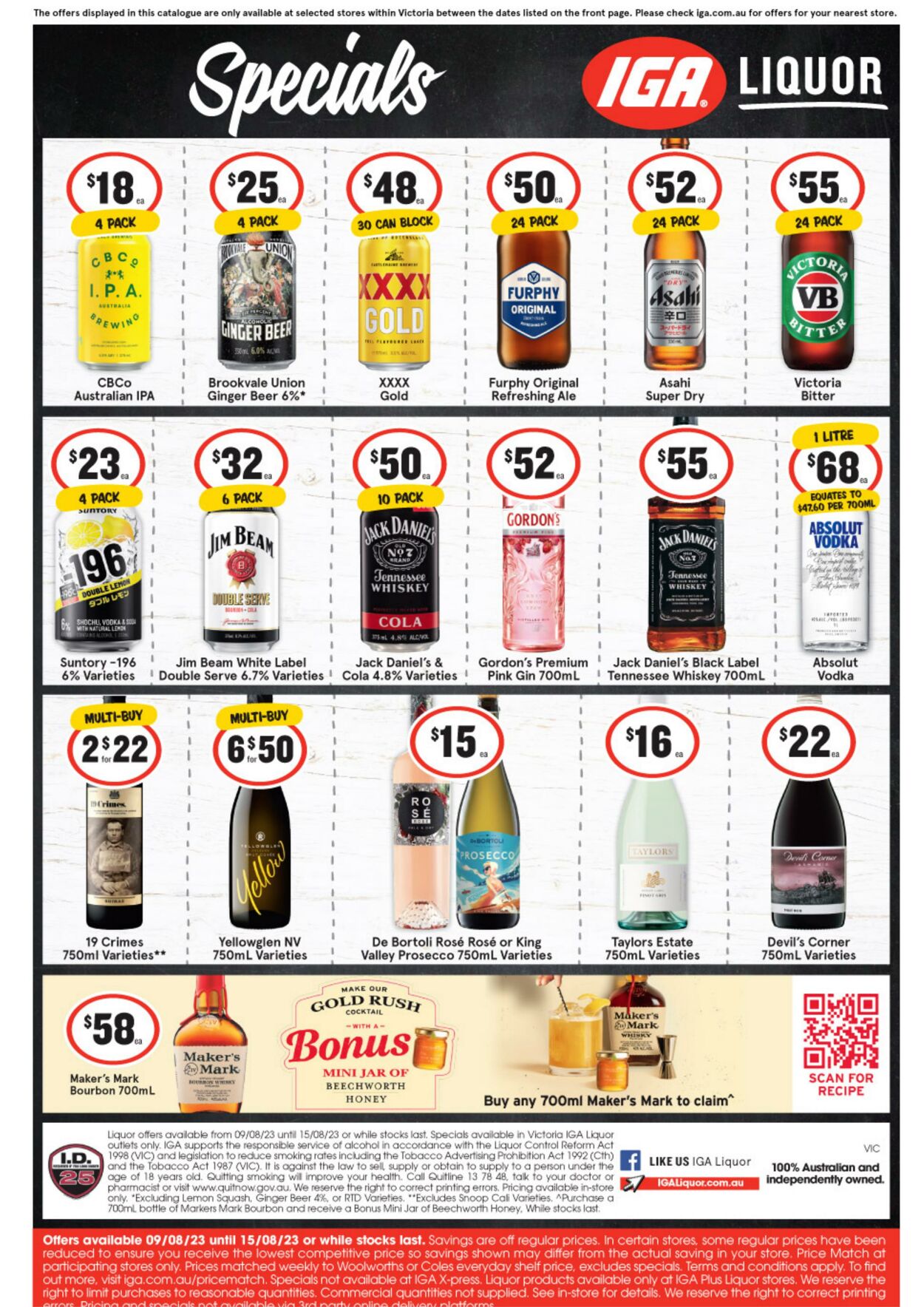 Catalogue Iga 09.08.2023 - 15.08.2023