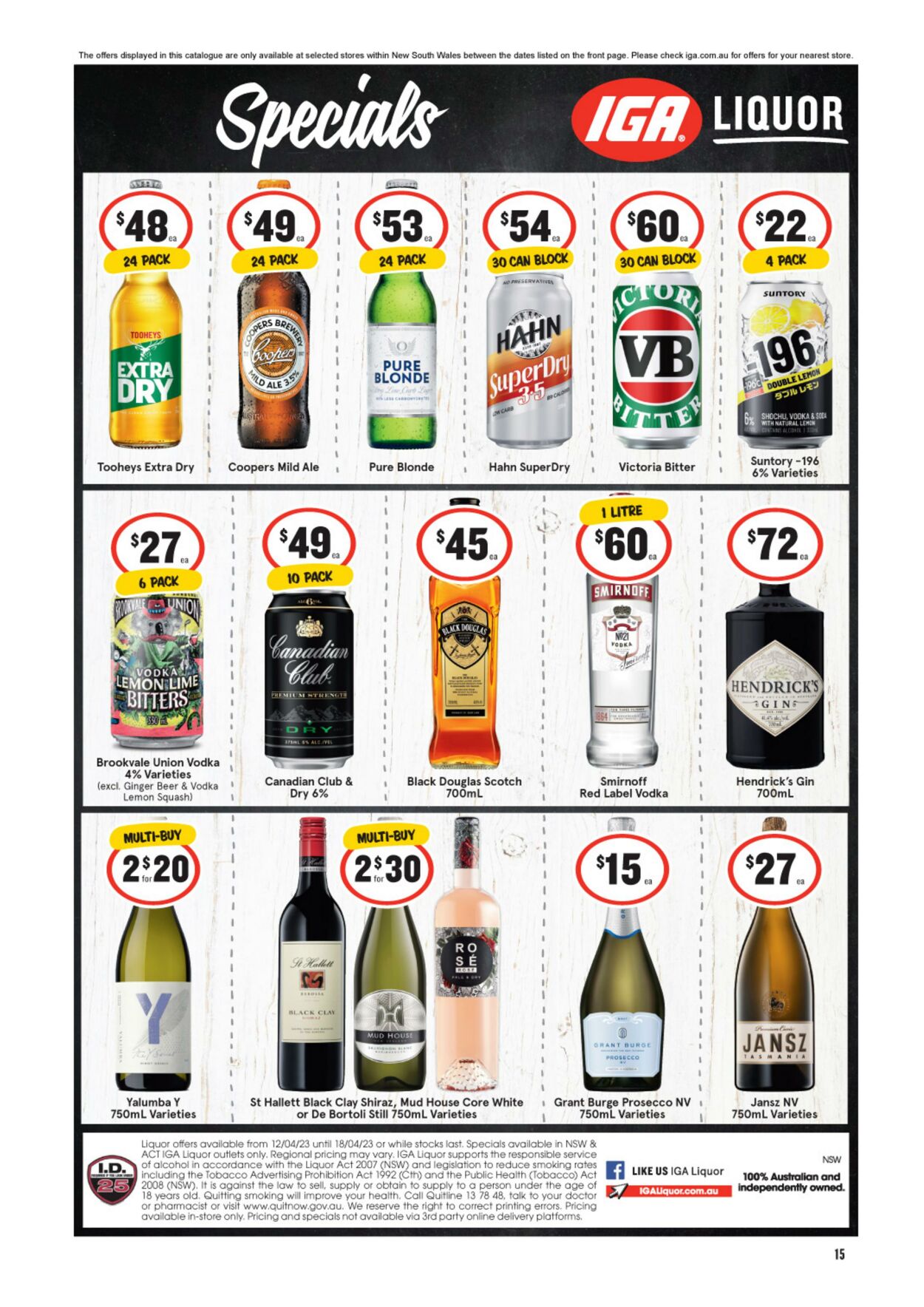 Catalogue Iga 12.04.2023 - 18.04.2023