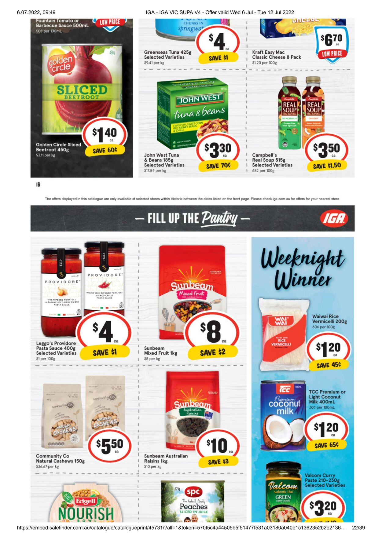 Catalogue Iga 06.07.2022 - 12.07.2022