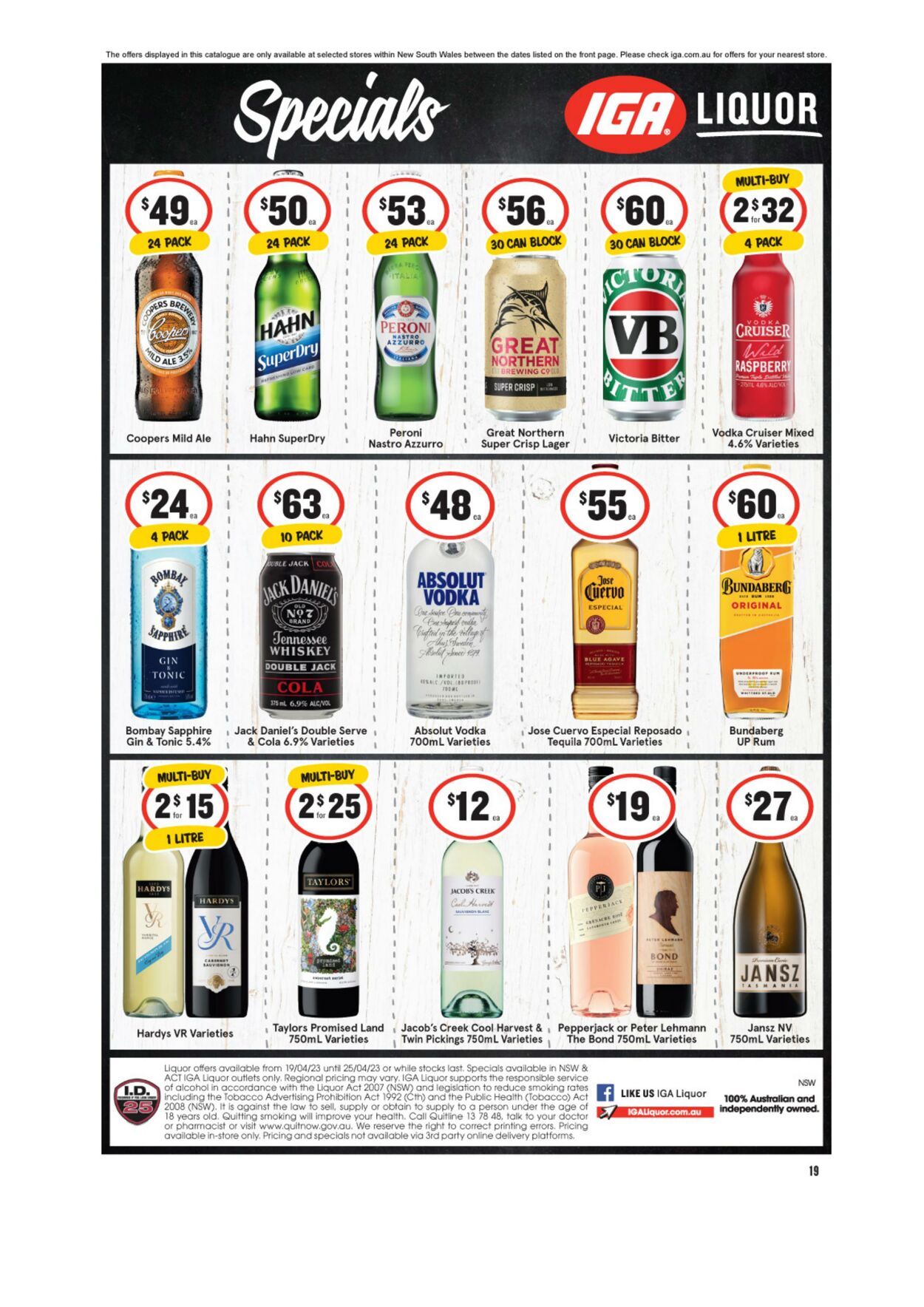 Catalogue Iga 19.04.2023 - 25.04.2023