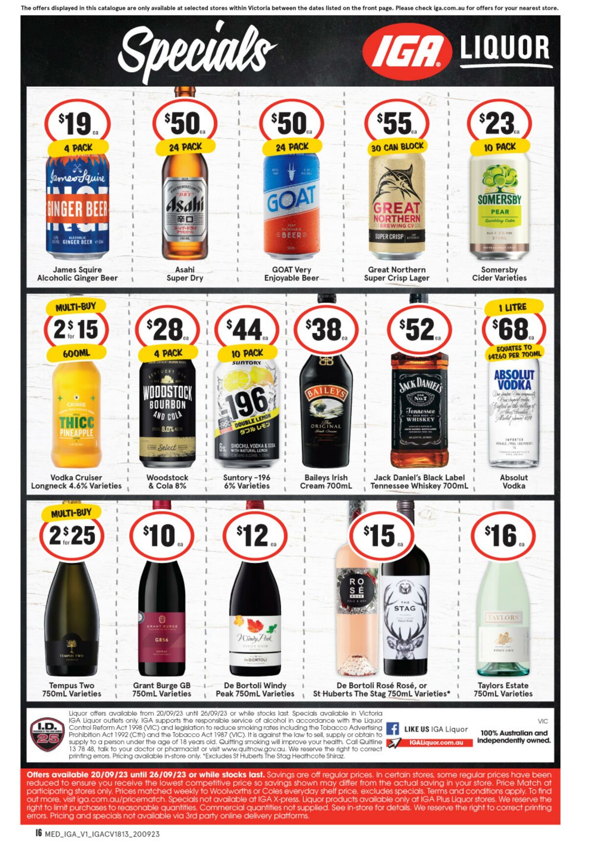 Catalogue Iga 20.09.2023 - 26.09.2023