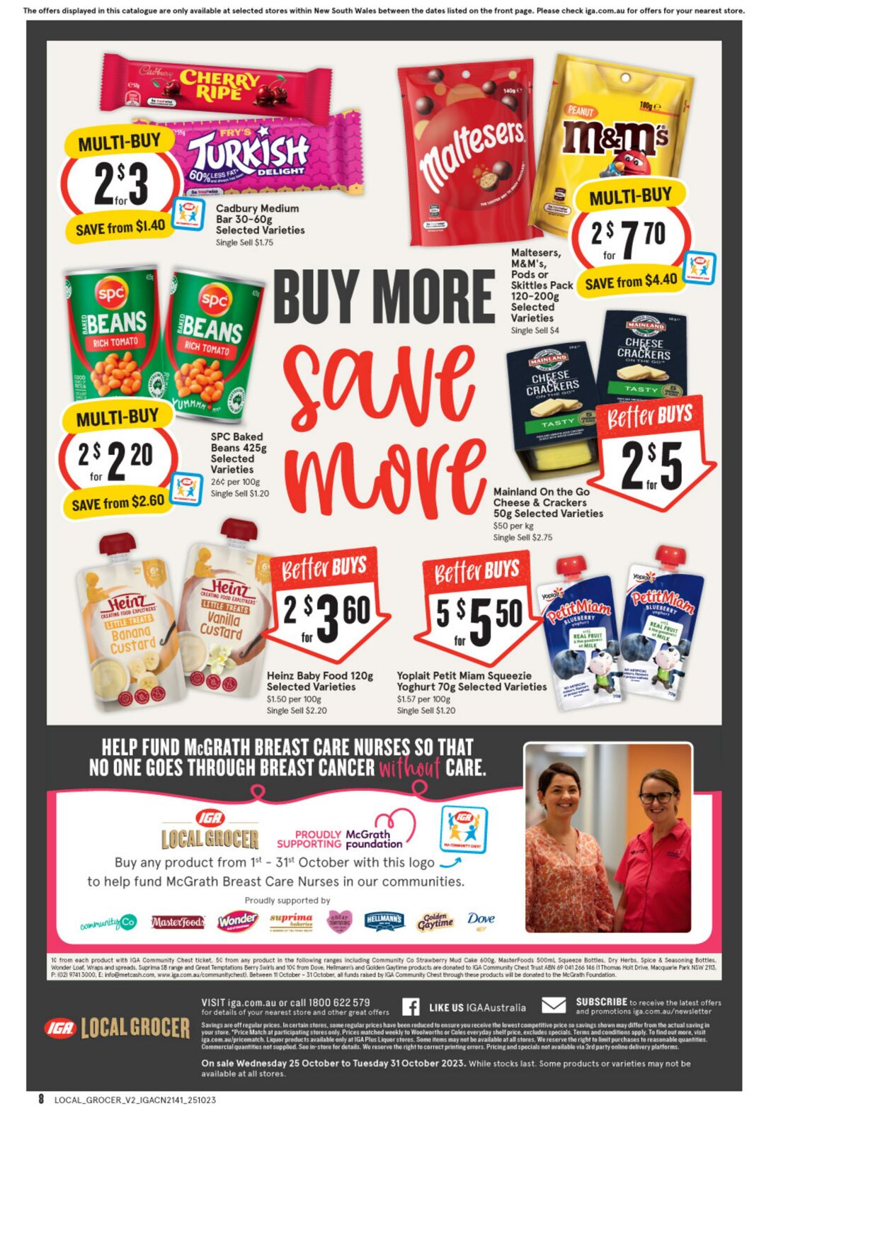 Catalogue Iga 25.10.2023 - 31.10.2023