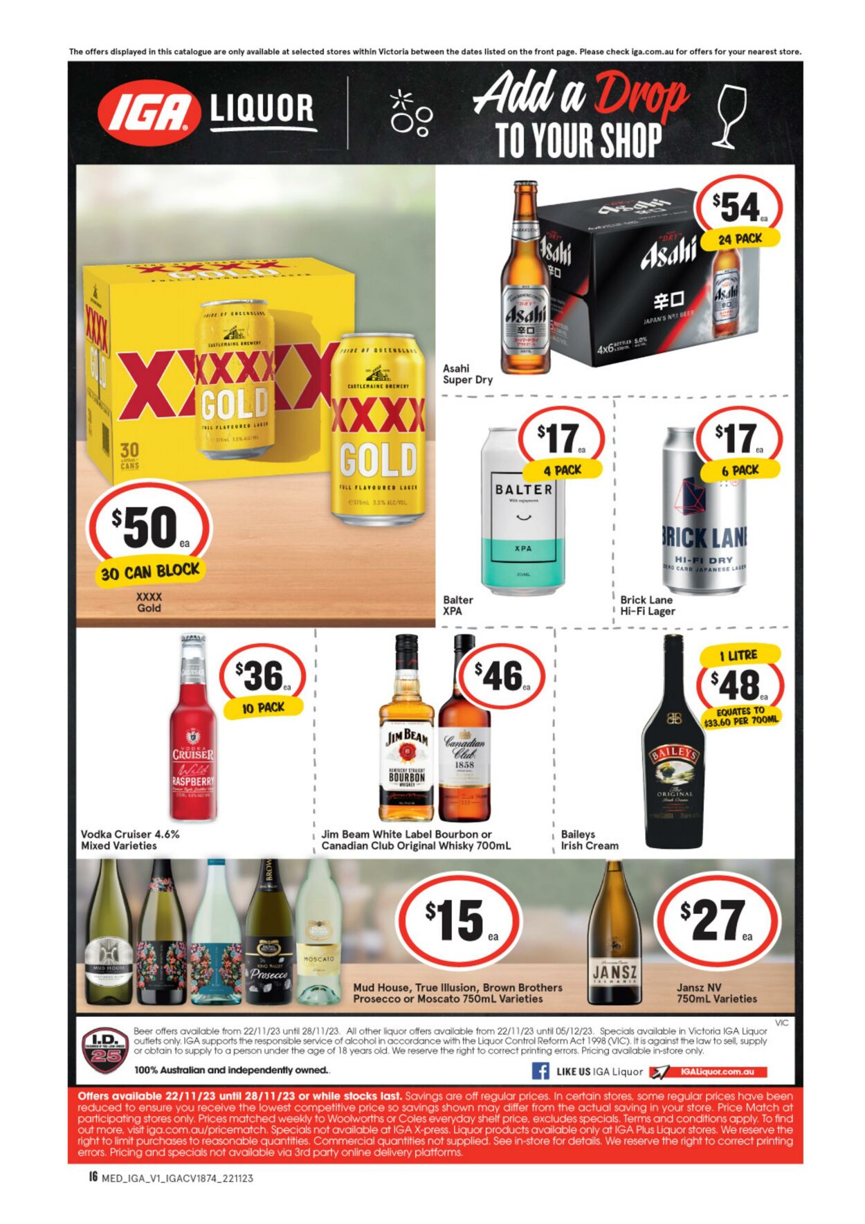 Catalogue Iga 22.11.2023 - 30.11.2023