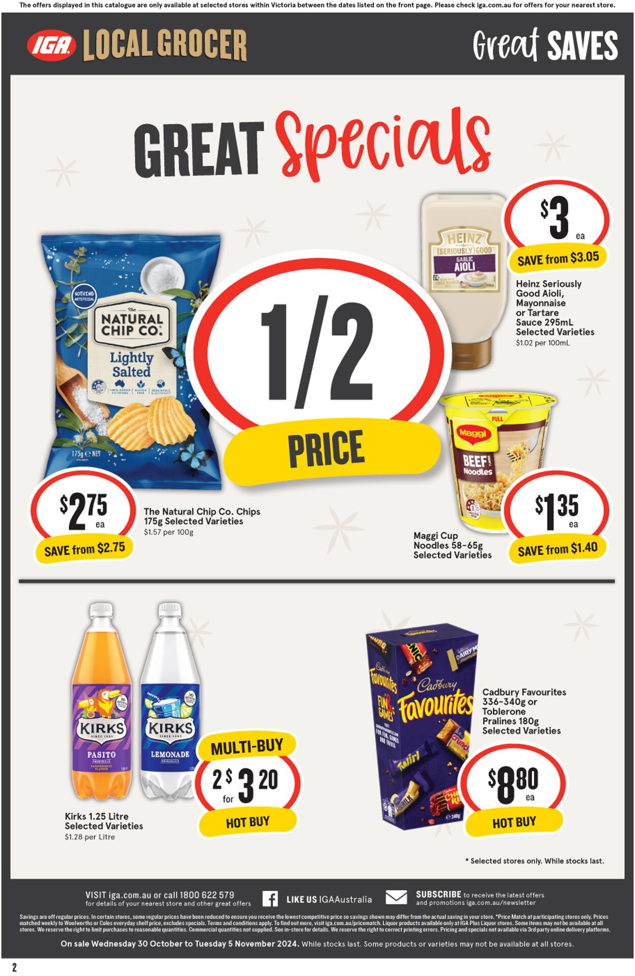 Catalogue Iga 30.10.2024 - 05.11.2024