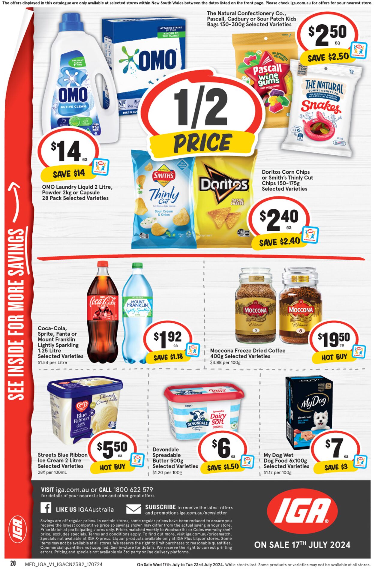 Catalogue Iga 17.07.2024 - 23.07.2024