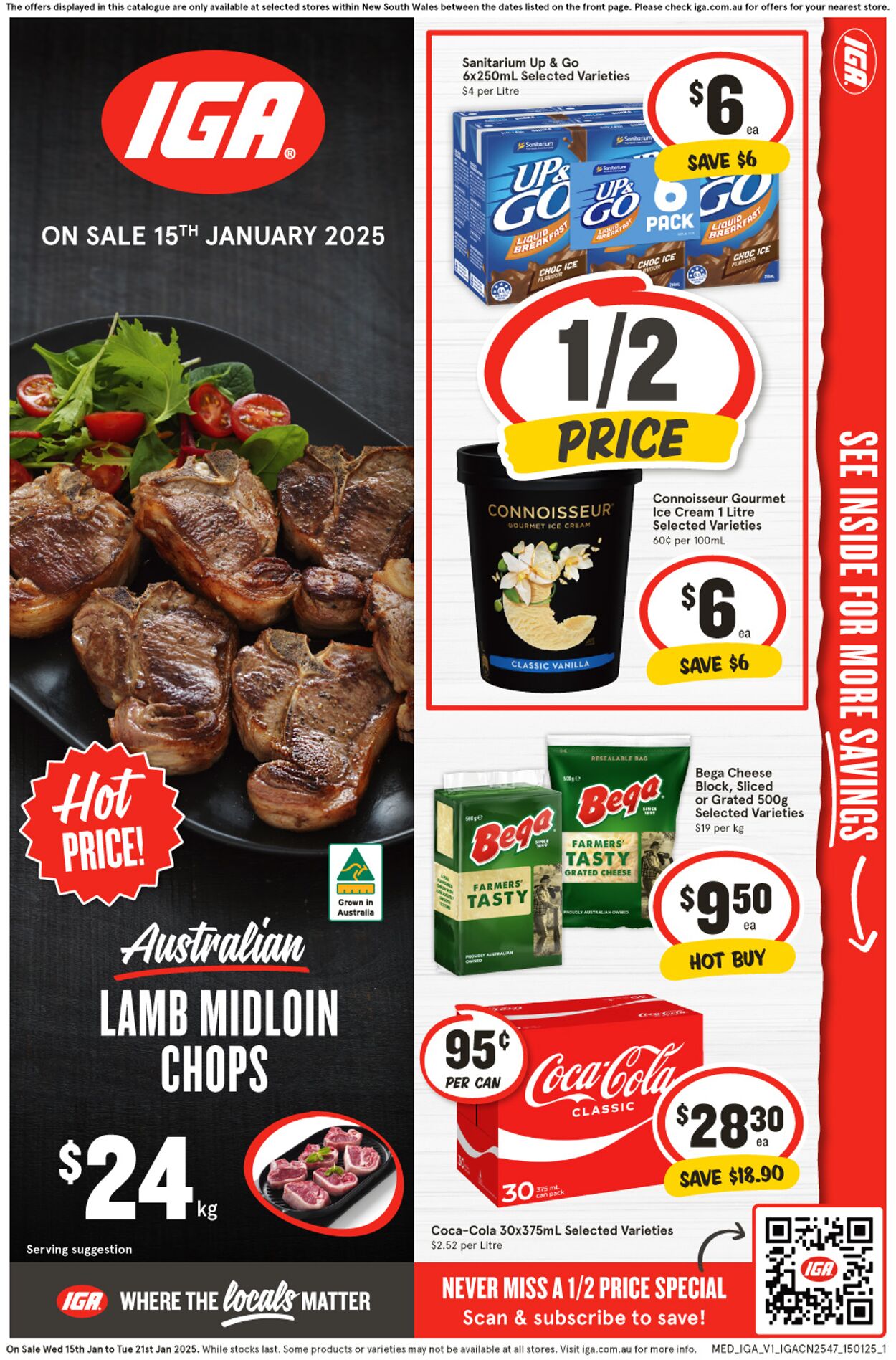 Catalogue Iga 15.01.2025 - 21.01.2025