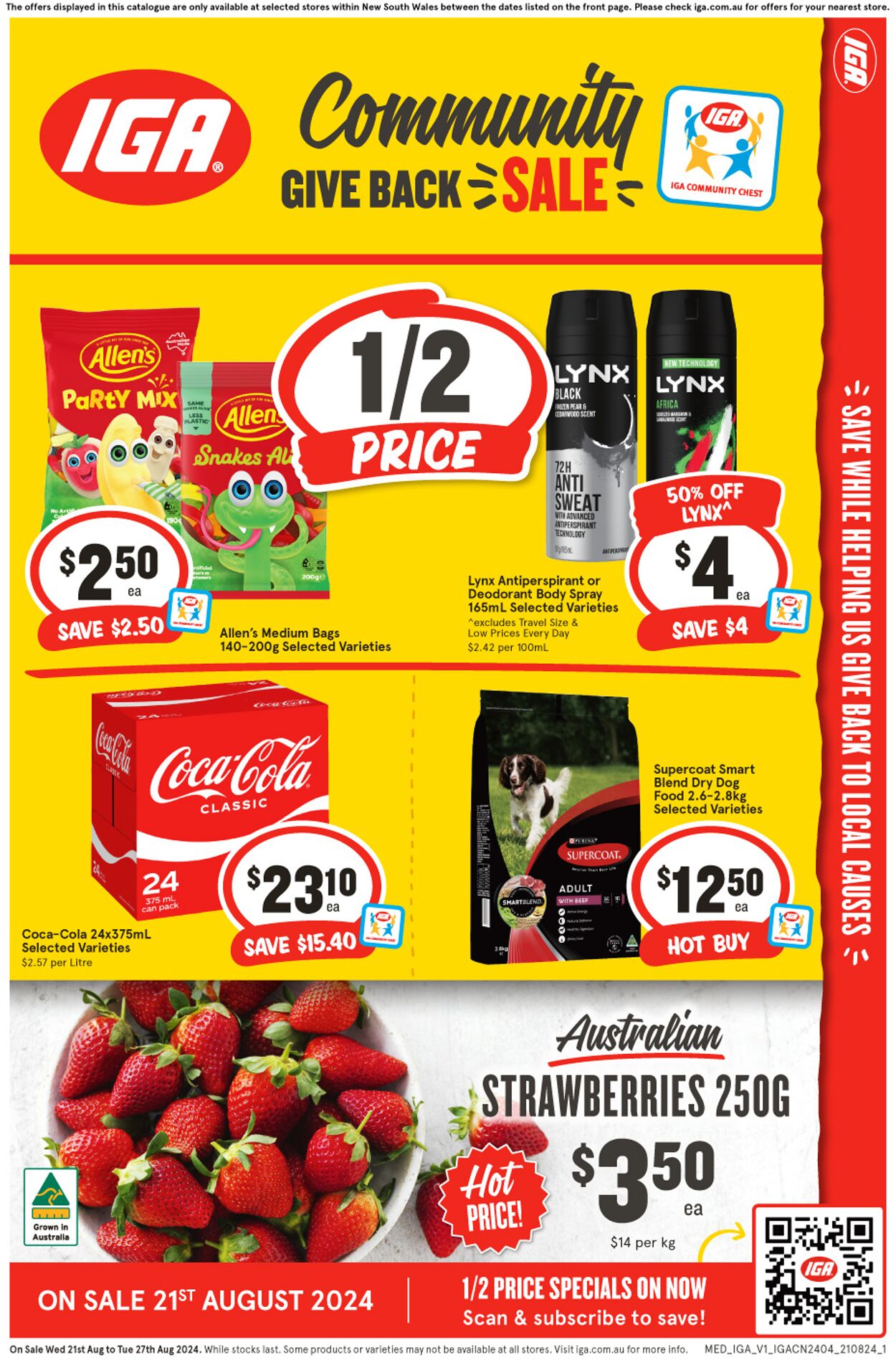 Catalogue Iga 21.08.2024 - 27.08.2024