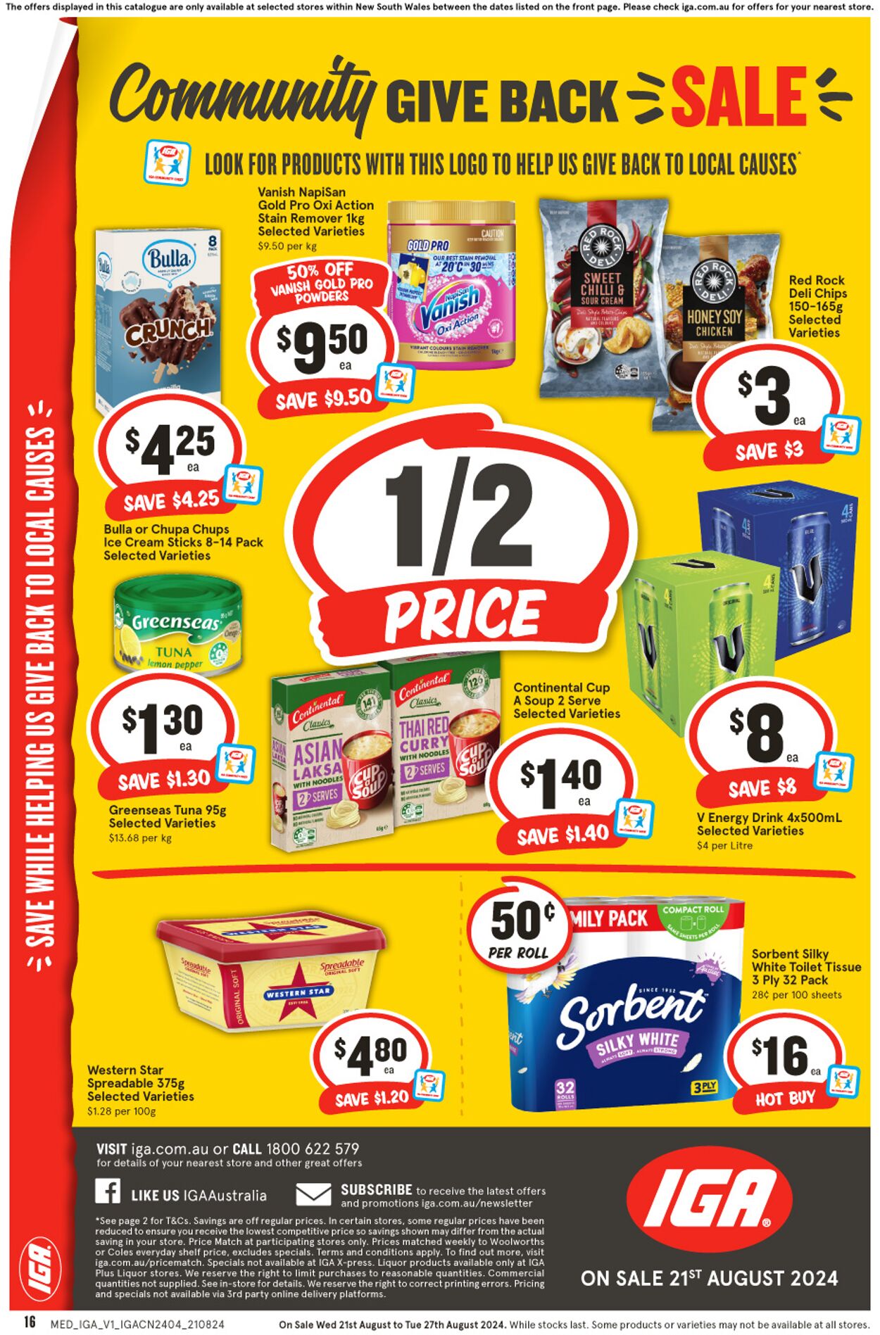 Catalogue Iga 21.08.2024 - 27.08.2024