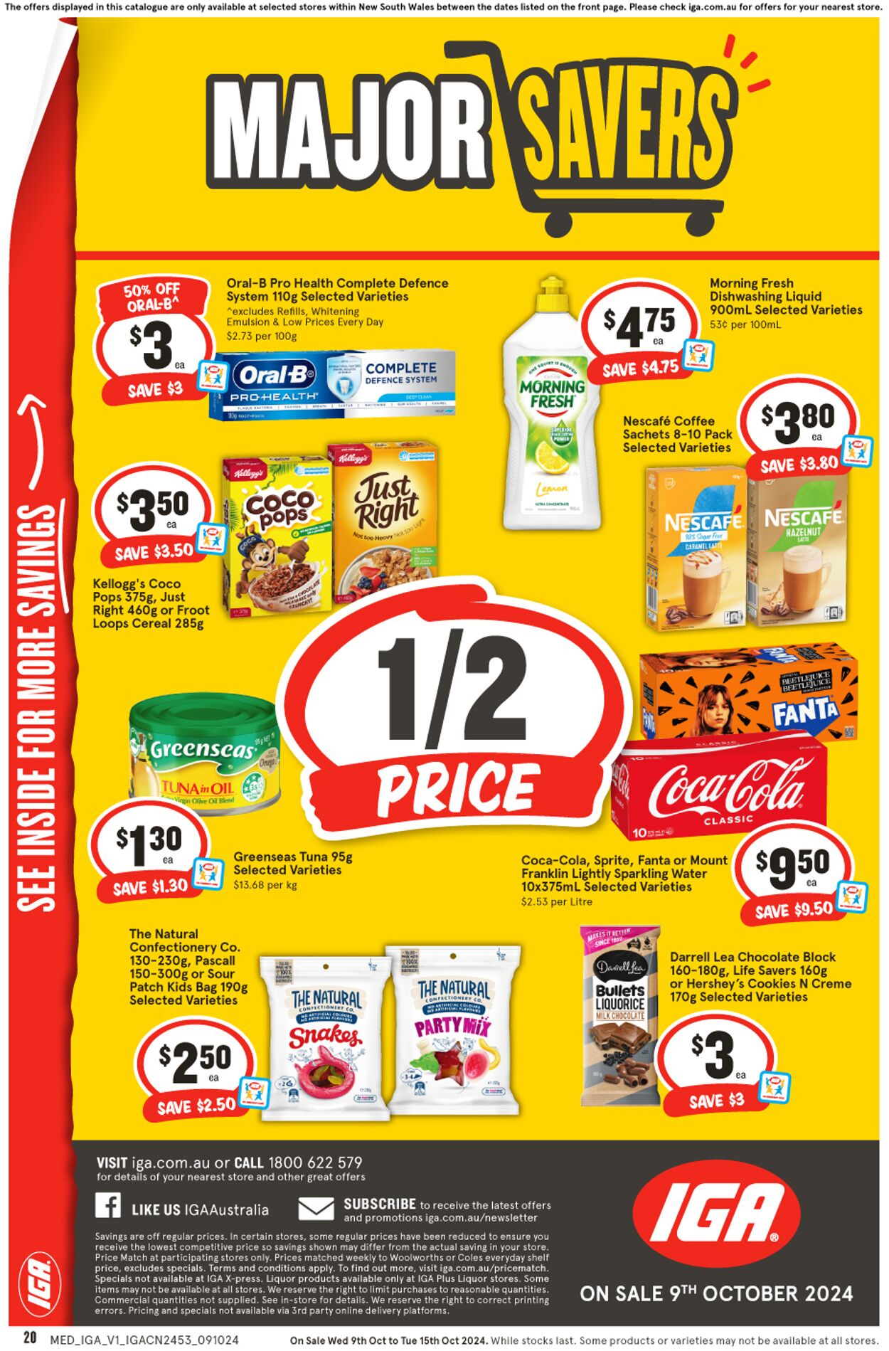 Catalogue Iga 09.10.2024 - 15.10.2024