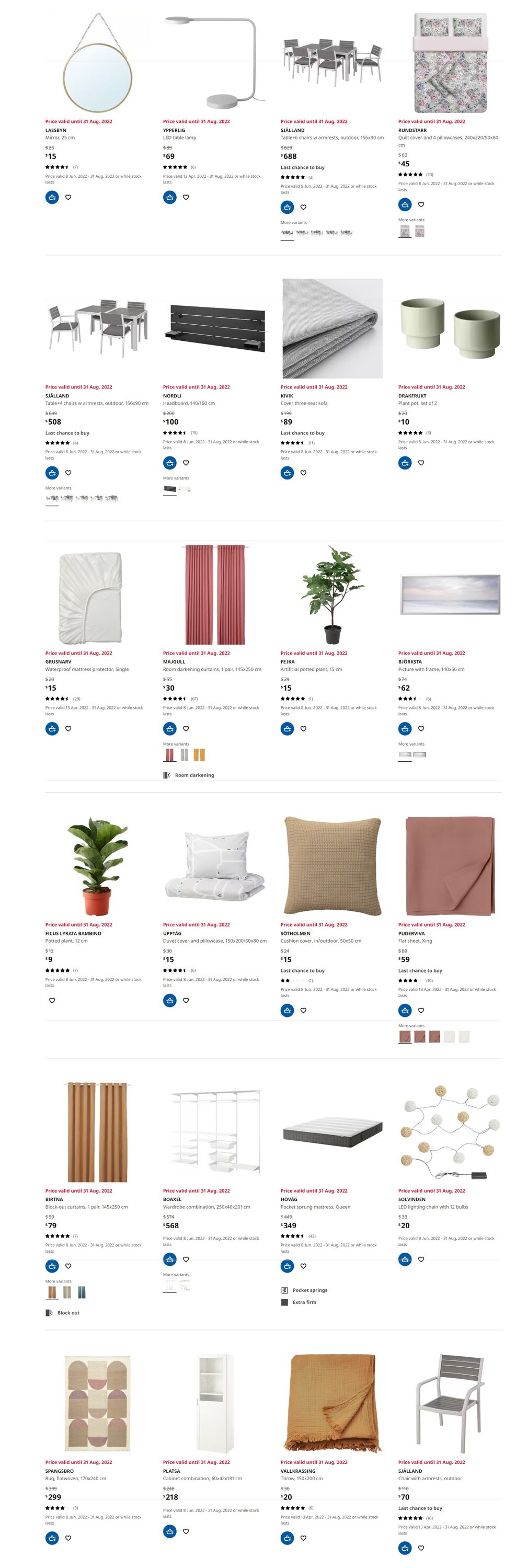 Catalogue IKEA 19.07.2022 - 01.08.2022