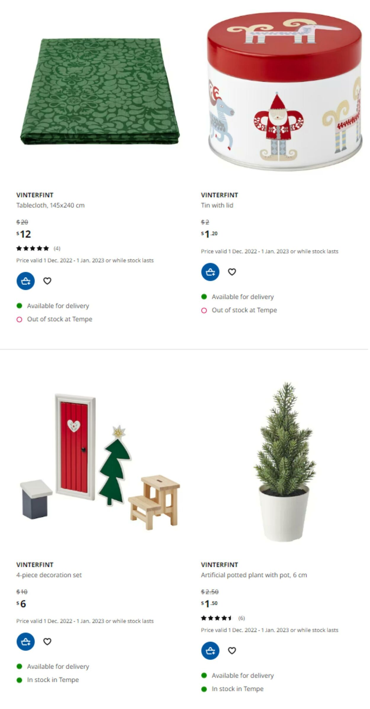 Catalogue IKEA 08.12.2022 - 19.12.2022