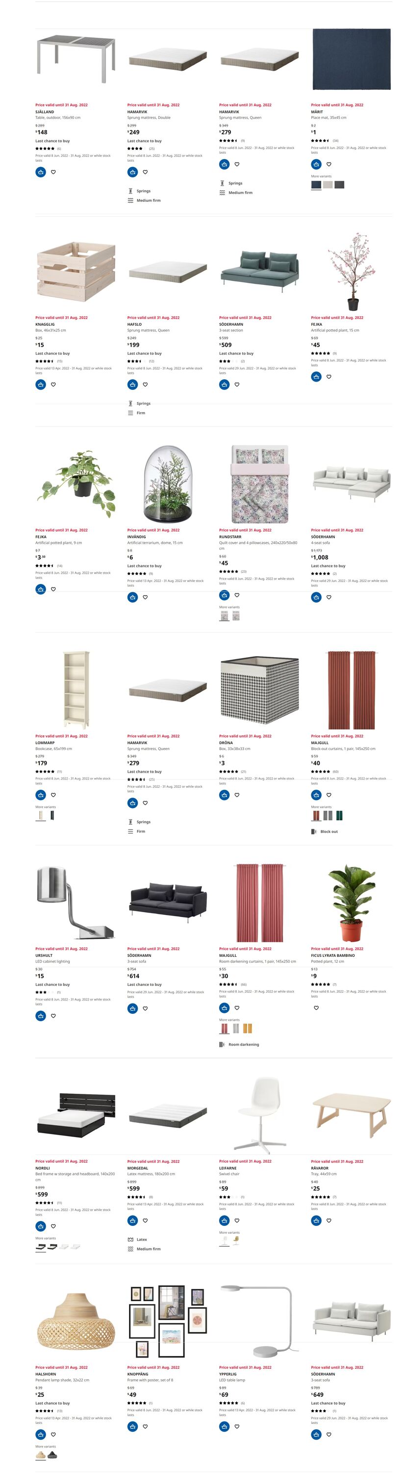 Catalogue IKEA 01.07.2022 - 18.07.2022