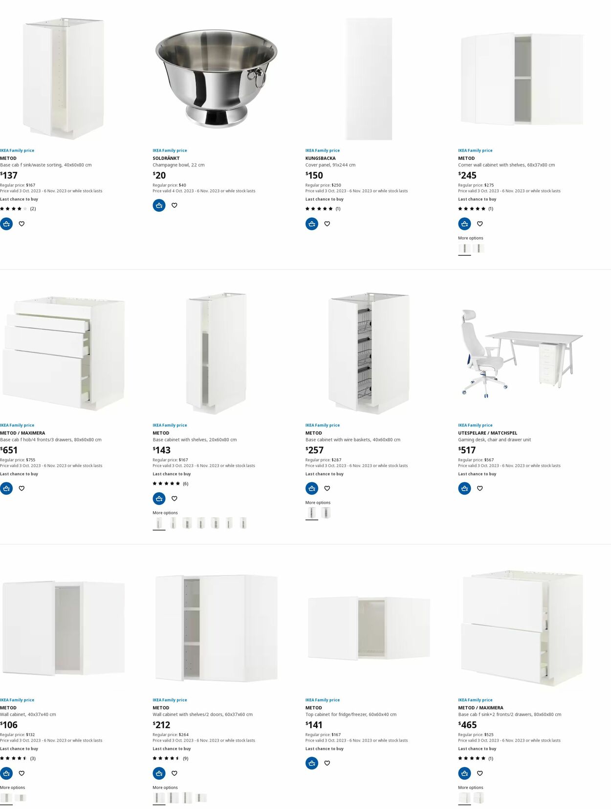 Catalogue IKEA 16.10.2023 - 31.10.2023