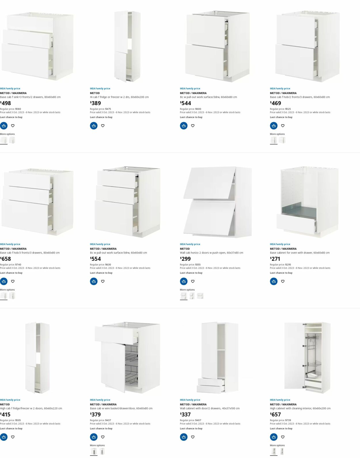 Catalogue IKEA 16.10.2023 - 31.10.2023