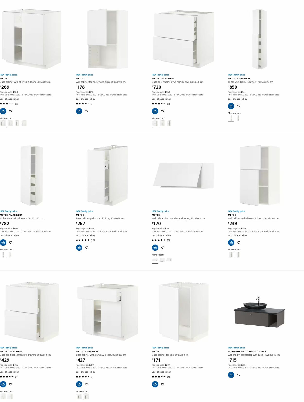 Catalogue IKEA 16.10.2023 - 31.10.2023